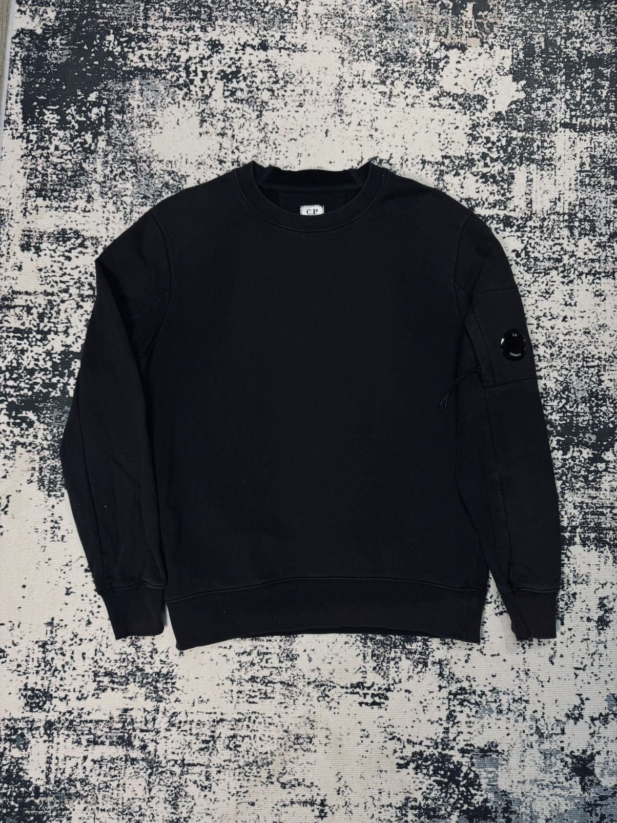 C.P. Company × Massimo Osti Cp Company Sweatshirt crewneck black S vintage washed Size US S / EU 44-46 / 1 - 1 Thumbnail