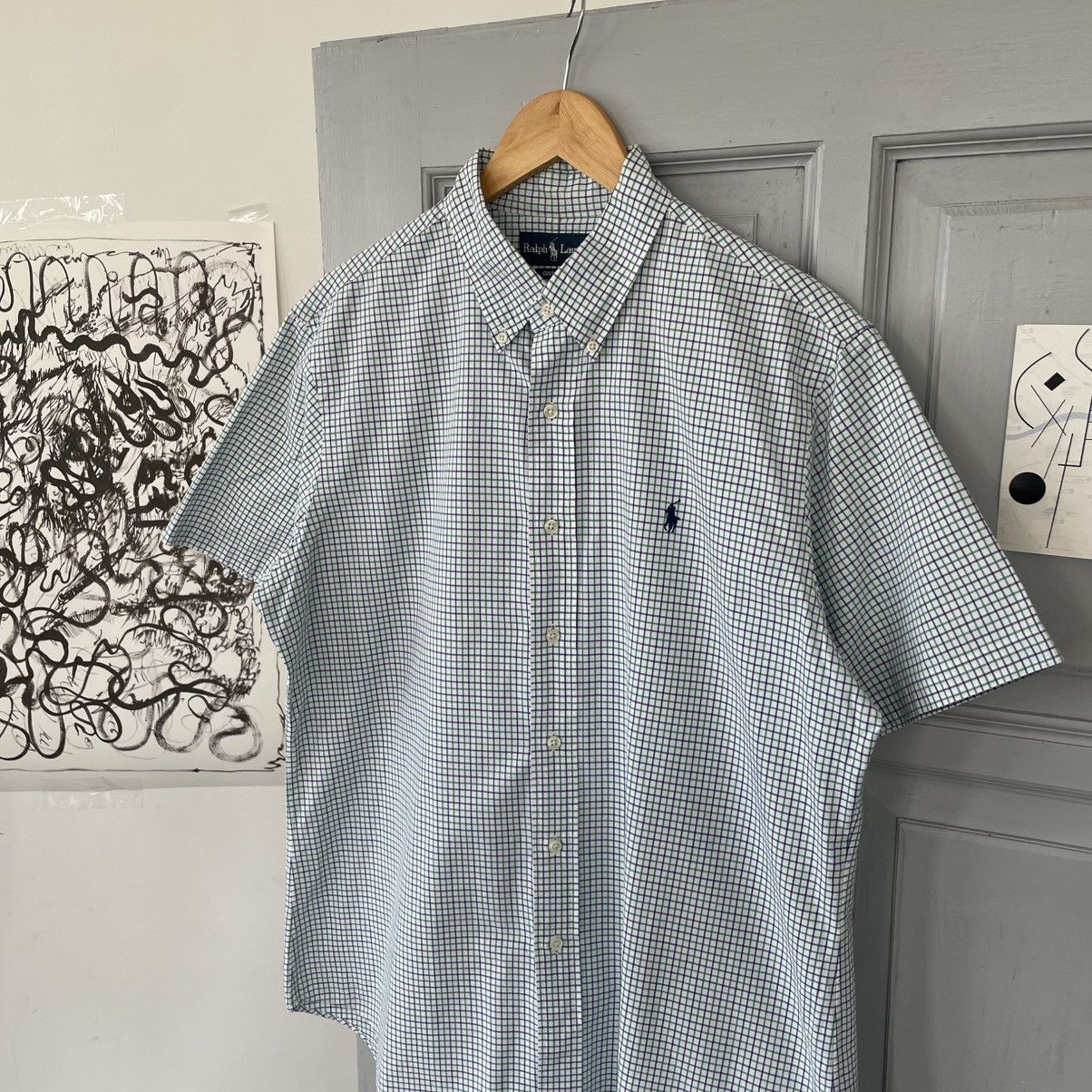 Polo Ralph Lauren × Vintage Vintage Polo Ralph Lauren Short sleeve shirt size L Size US L / EU 52-54 / 3 - 5 Thumbnail