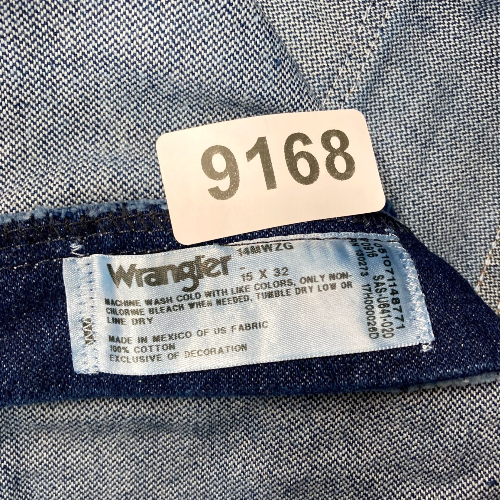 Wrangler Wrangler Cowboy Cut Jeans Women's 15x32 Slim Fit Dark Wash Blue Denim 14MWZ NWT Jeans Women Slim Dark Wash Blue Wrangler Cowboy Cut 14MWZ NWT Size 36" / US 14 / IT 50 - 4 Thumbnail