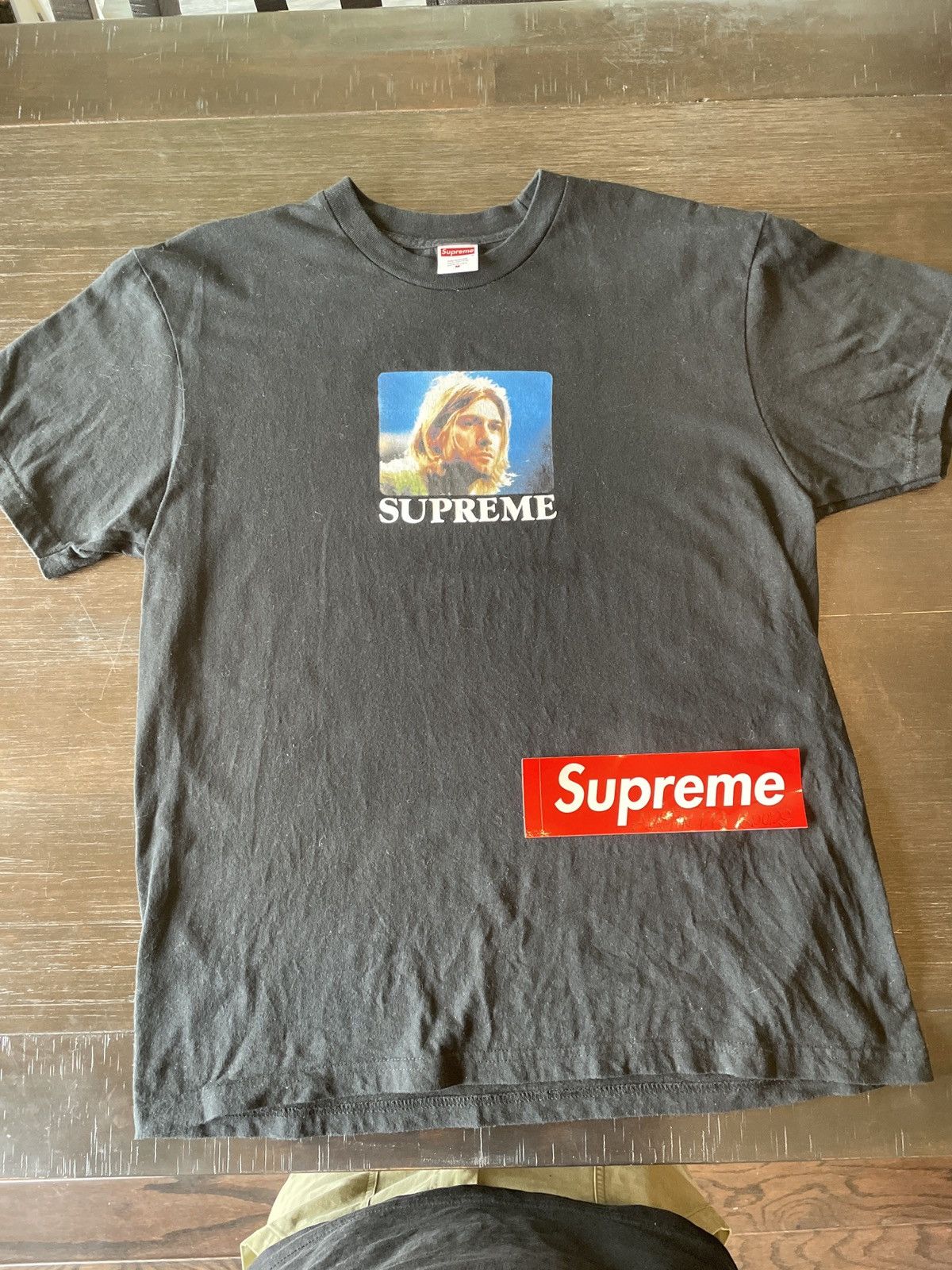 Supreme Supreme Kurt Cobain Tee Black (SS23) | Grailed 