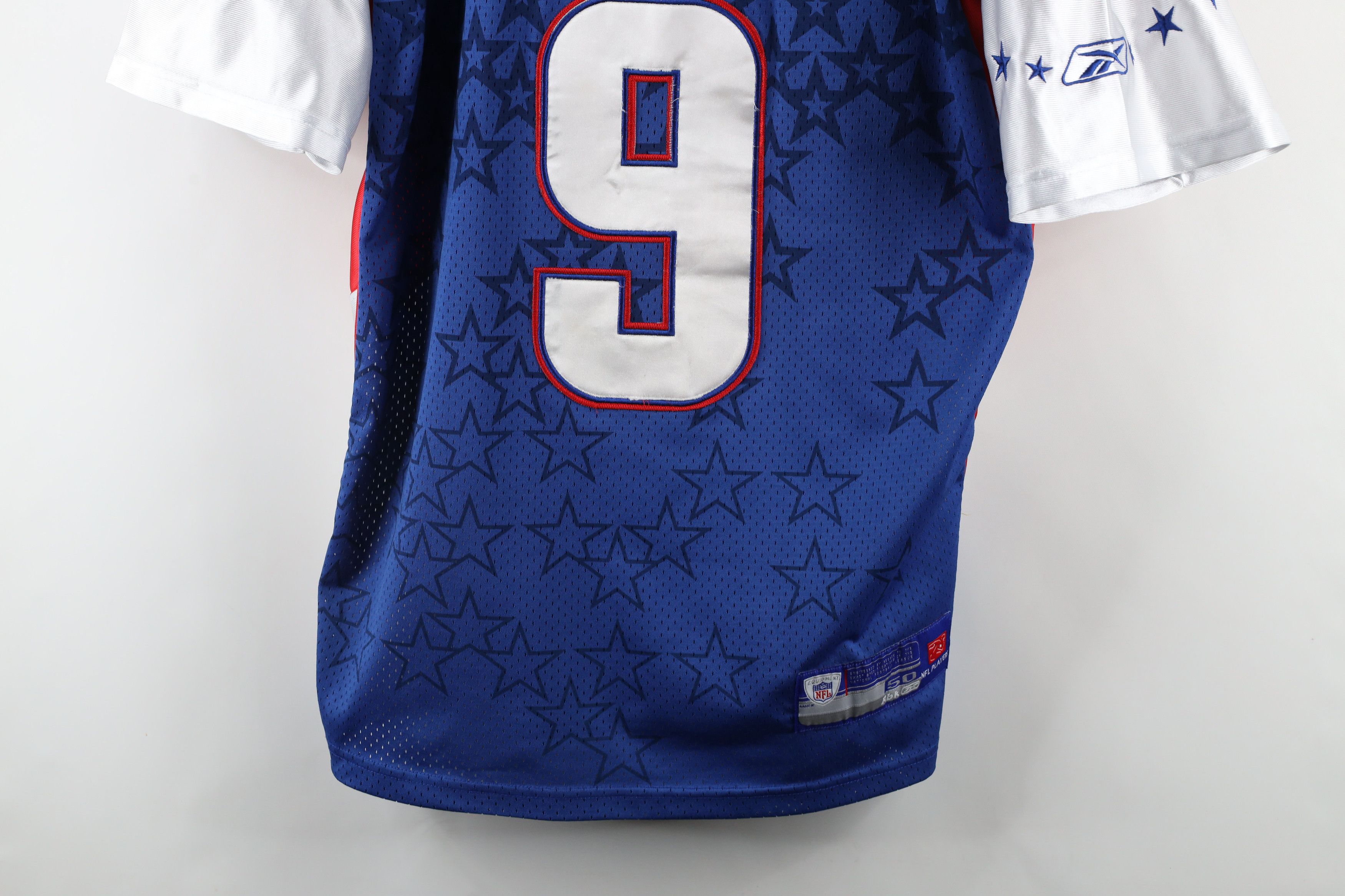 Reebok × Vintage Vintage Reebok Pro Bowl Tony Romo Football Jersey Blue #9 Size US XXL / EU 58 / 5 - 3 Thumbnail
