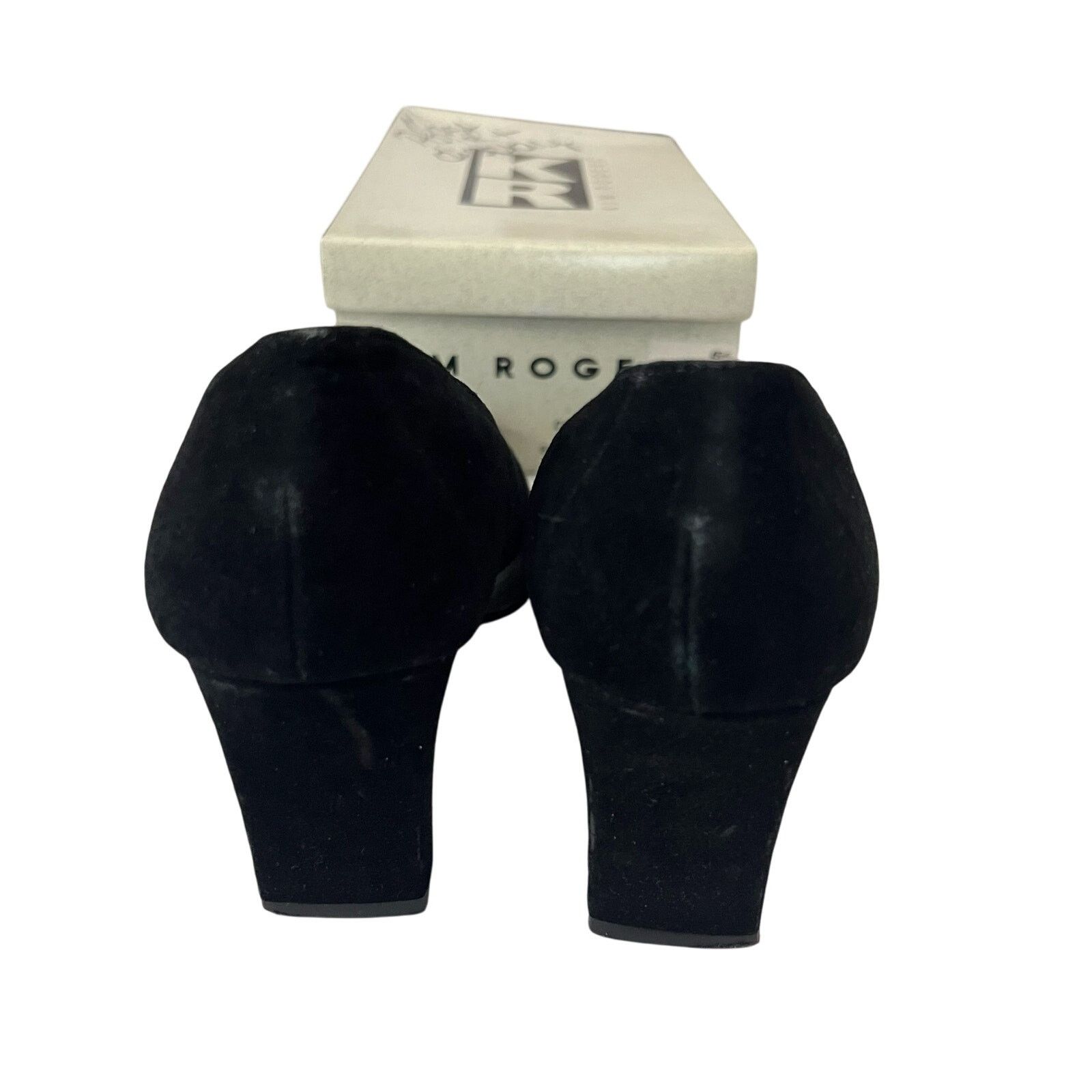 Other Kim Rogers Pumps 7.5 Diamond Black Gray Colorblock Heel Size US 7.5 / IT 37.5 - 6 Thumbnail