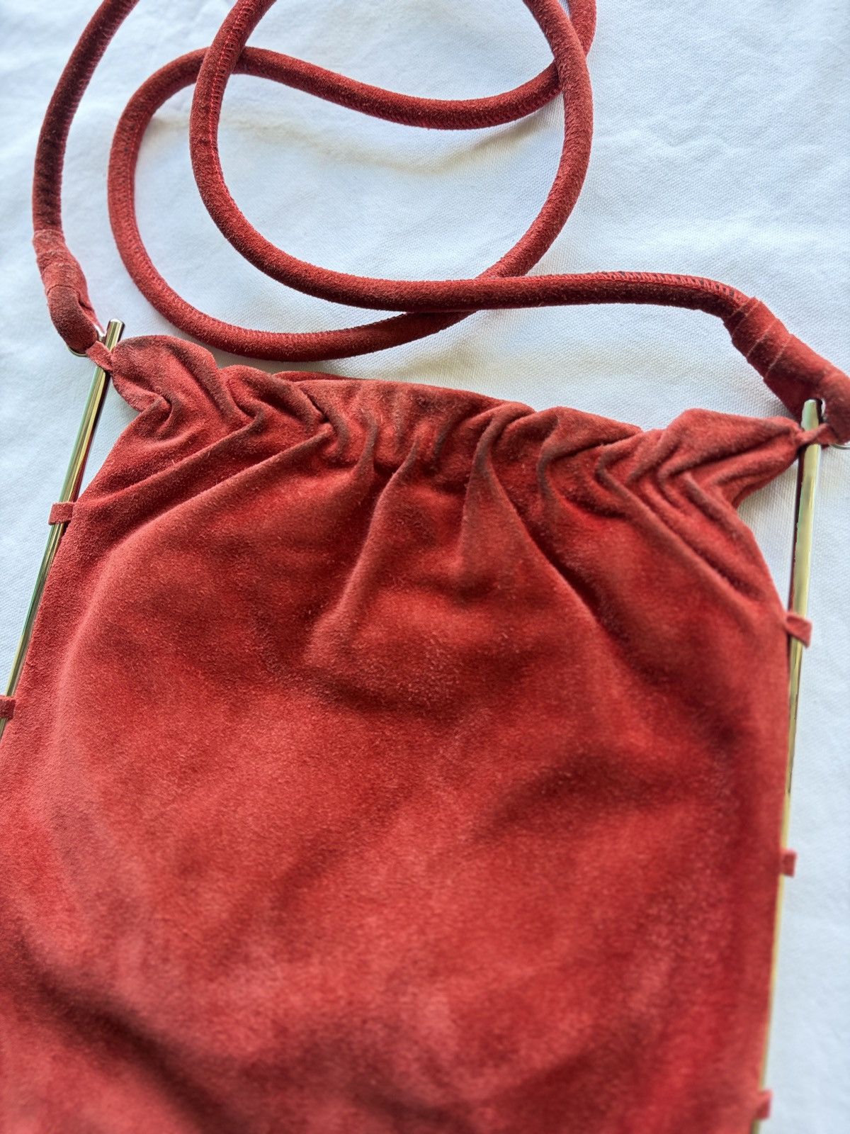 Maison Margiela Margiela suede bag Size ONE SIZE - 12 Thumbnail