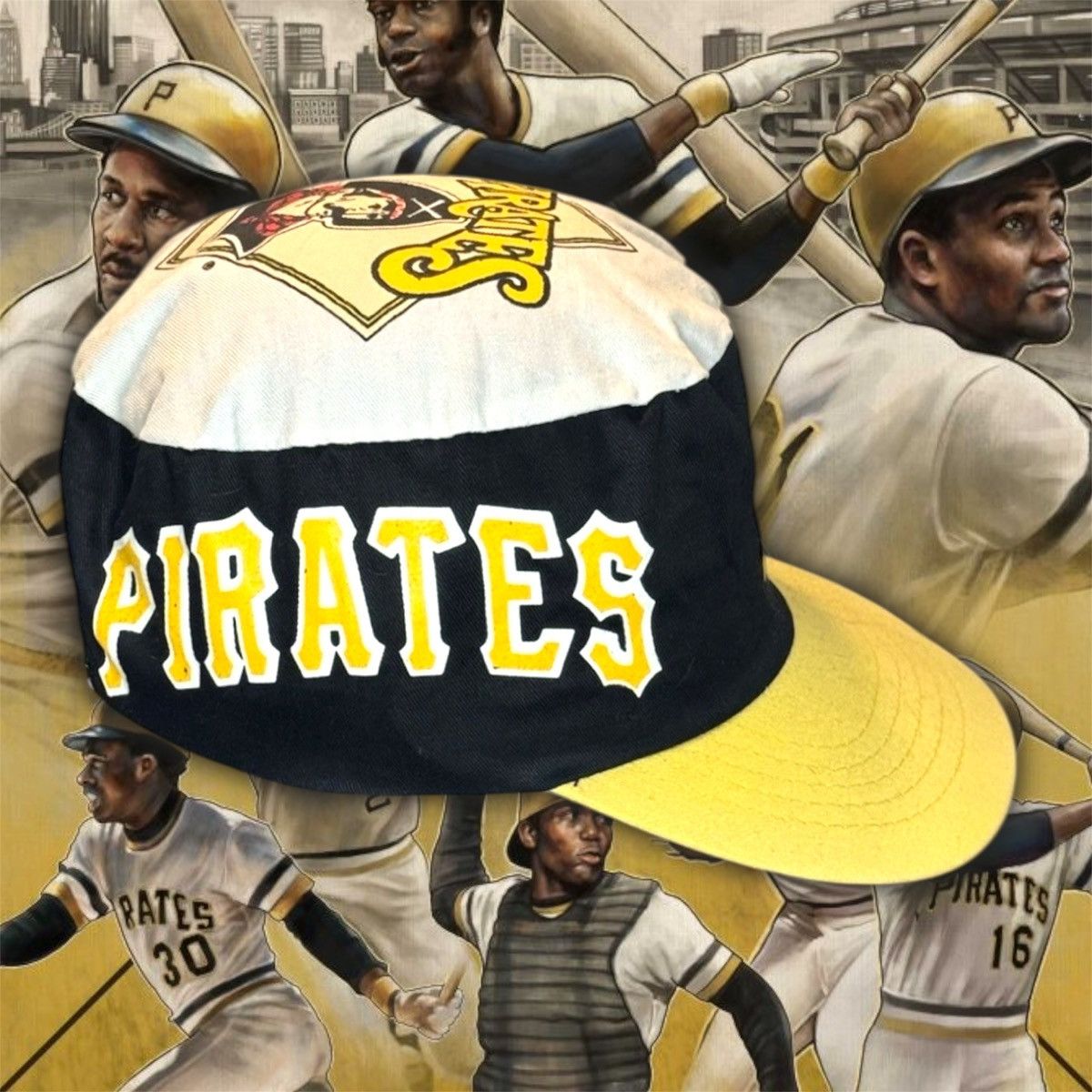 MLB × Mitchell & Ness Authentic Pittsburgh 🏴‍☠️ Pirates 1960 CLEMENTE Jersey Size US S / EU 44-46 / 1 - 8 Thumbnail
