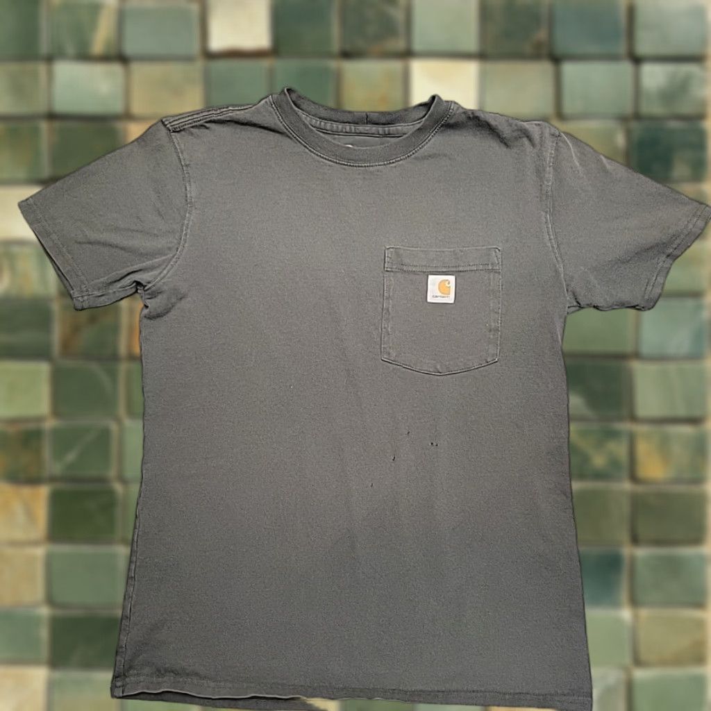 Carhartt VINTAGE Carhartt Shirt Womens XS Green Pocket Workwear Original Fit Work Tee Size XS / US 0-2 / IT 36-38 - 1 Thumbnail