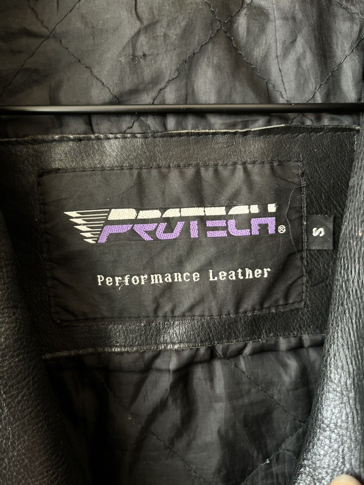 Vintage Vintage Protech Leather Biker Jacket Size US S / EU 44-46 / 1 - 5 Thumbnail