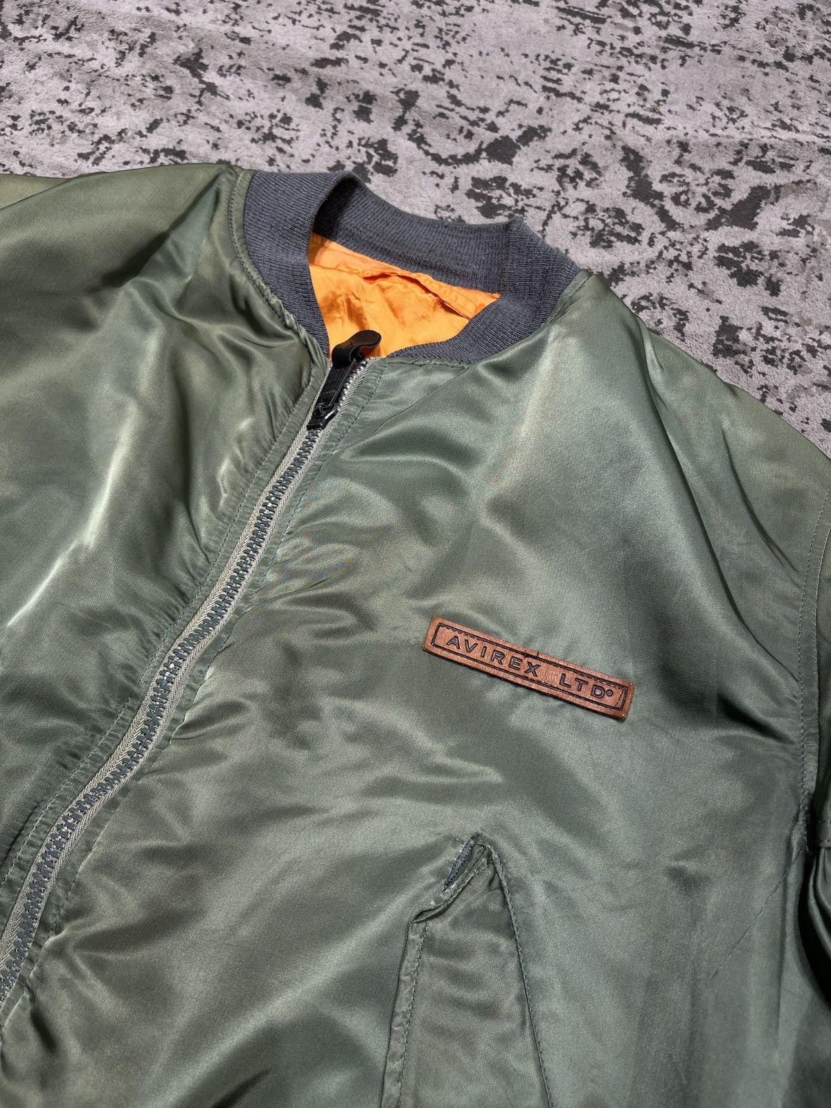 Vintage Avirex USA MA-1 Size US L / EU 52-54 / 3 - 3 Thumbnail