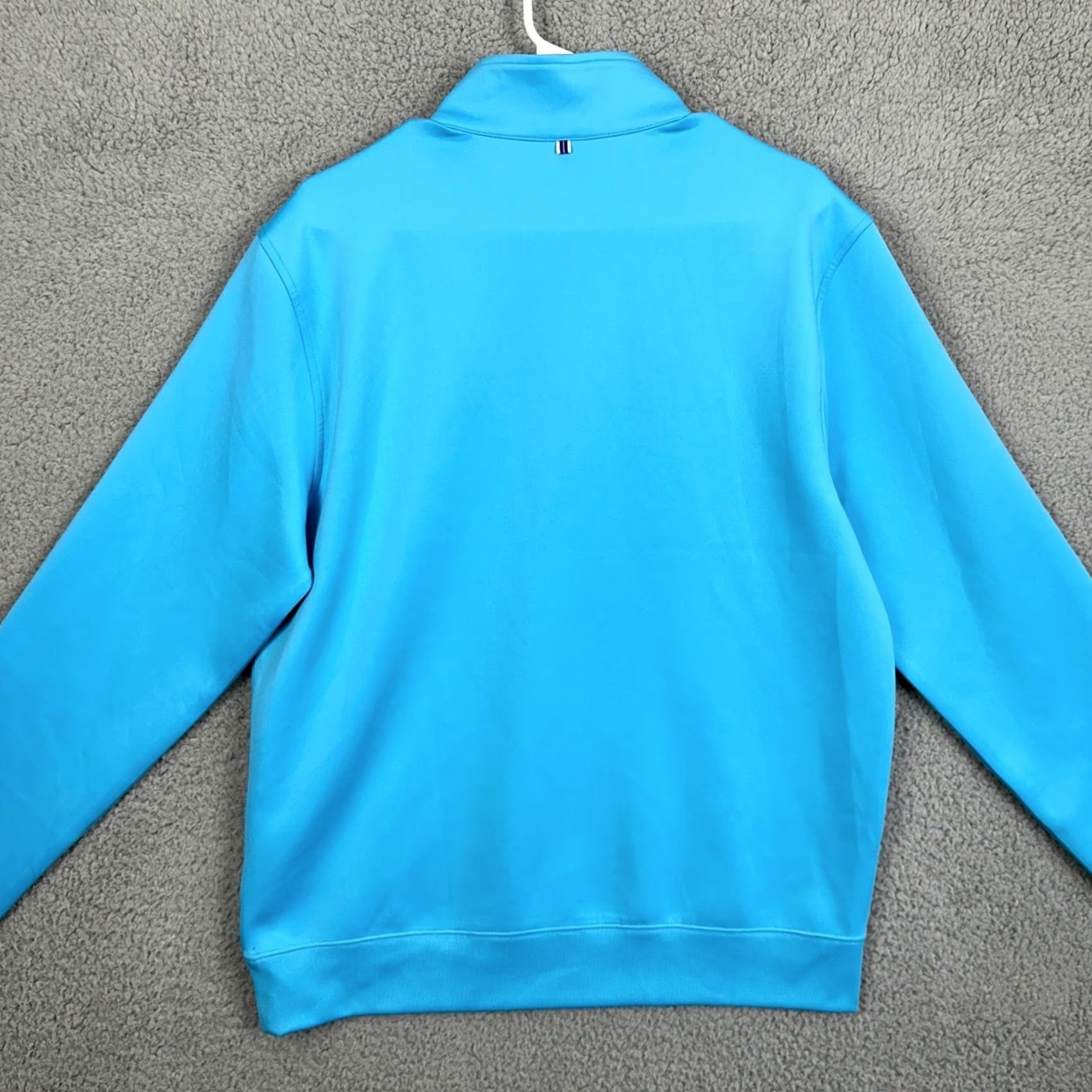 Vintage PGA Of America Jacket Pullover Mens Medium Blue Quarter Zip Long Sleeve Lightweight Breathable Outdoor Casual Activewear Shirt Size US M / EU 48-50 / 2 - 2 Thumbnail