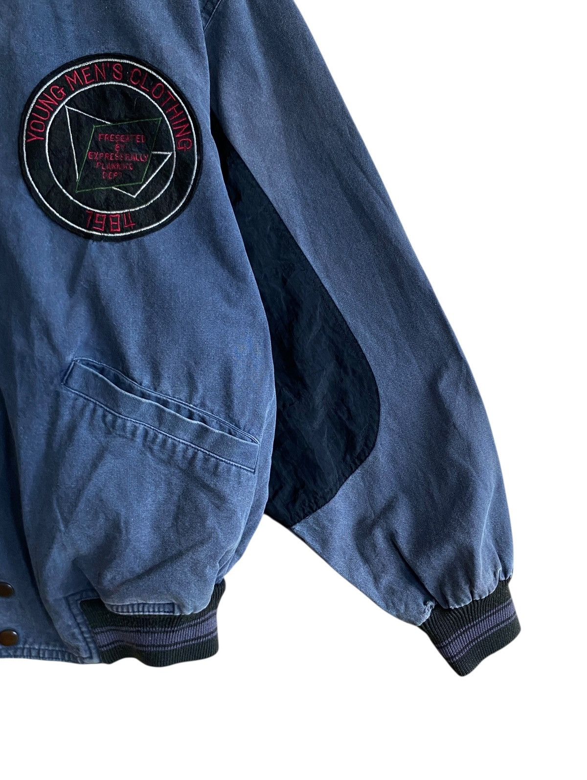 Vintage Vintage Japanese Brand Express Rally Bomber Jacket 1990s Size US M / EU 48-50 / 2 - 5 Thumbnail