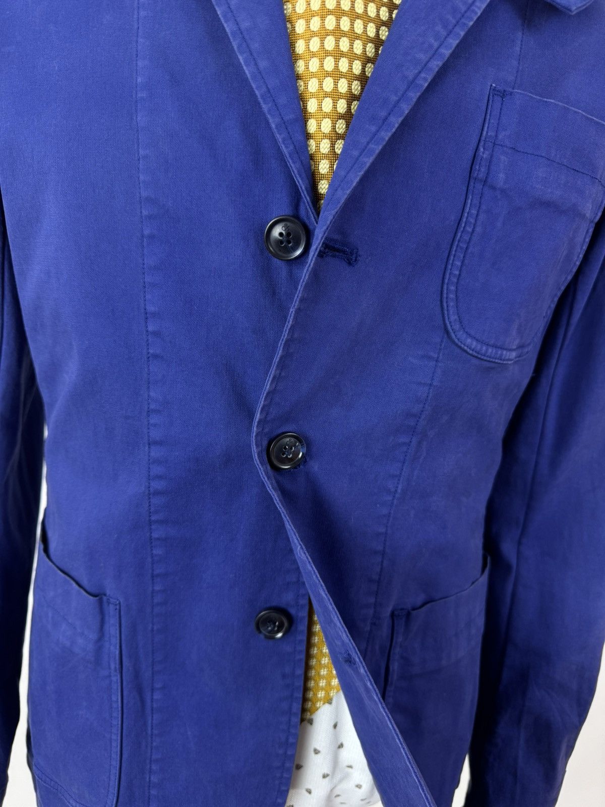 Scotch & Soda Scotch Soda B30 blazer workwear Marine sports Navy jacket Size 38R - 15 Thumbnail