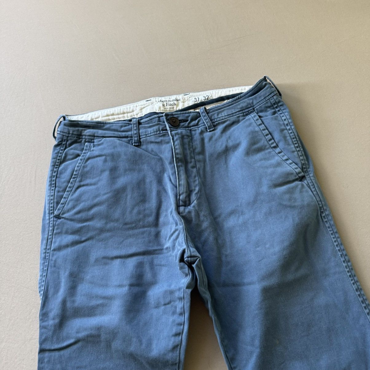 Abercrombie & Fitch Vintage Abercrombie & Fitch Skinny Chino Pants Size US 31 - 3 Thumbnail