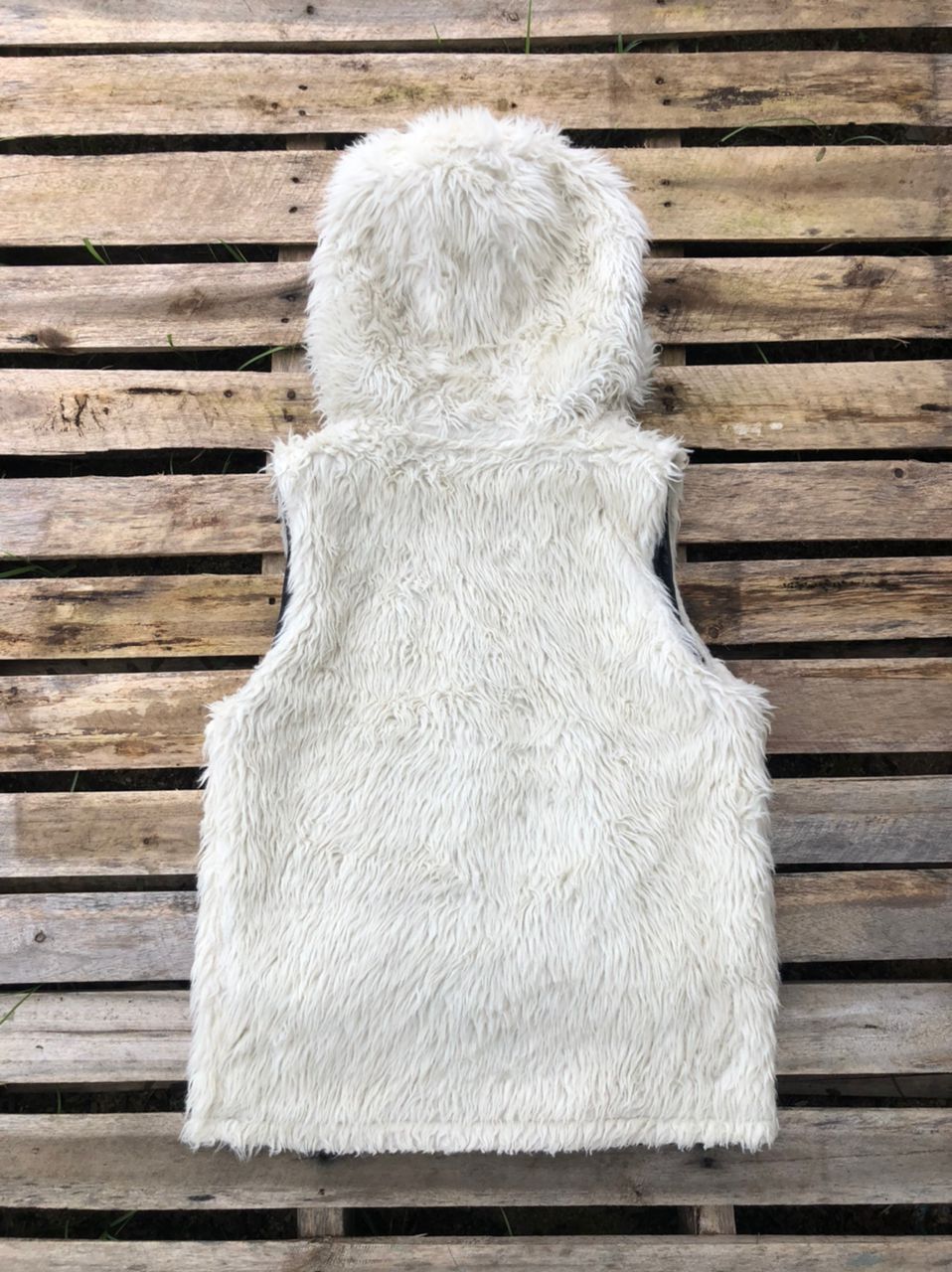 If Six Was Nine × Japanese Brand Ifsixwasnine Style Rodeo Crowns Fur Reversible Vests Hooded Size US S / EU 44-46 / 1 - 4 Thumbnail