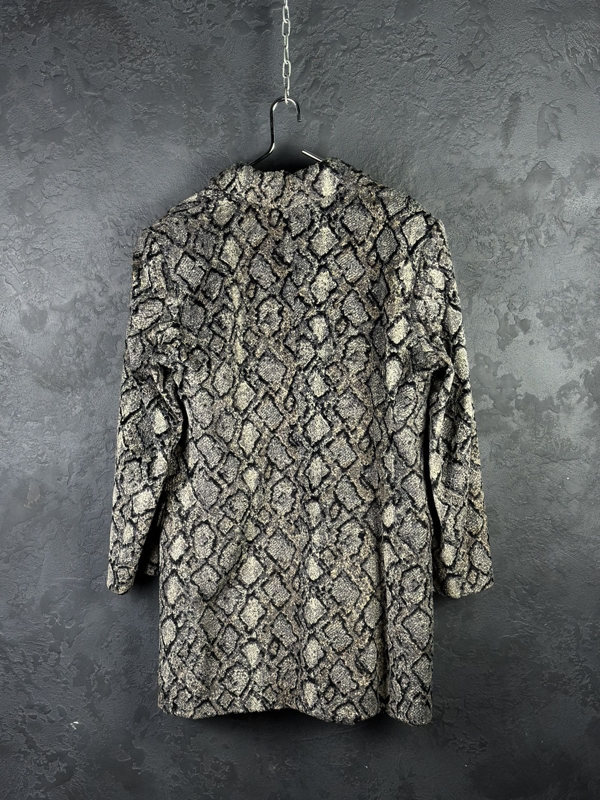 Versace Jeans Couture × Vintage Versace Jeans Couture Vintage Fur Trench Coat Size L / US 10 / IT 46 - 4 Thumbnail
