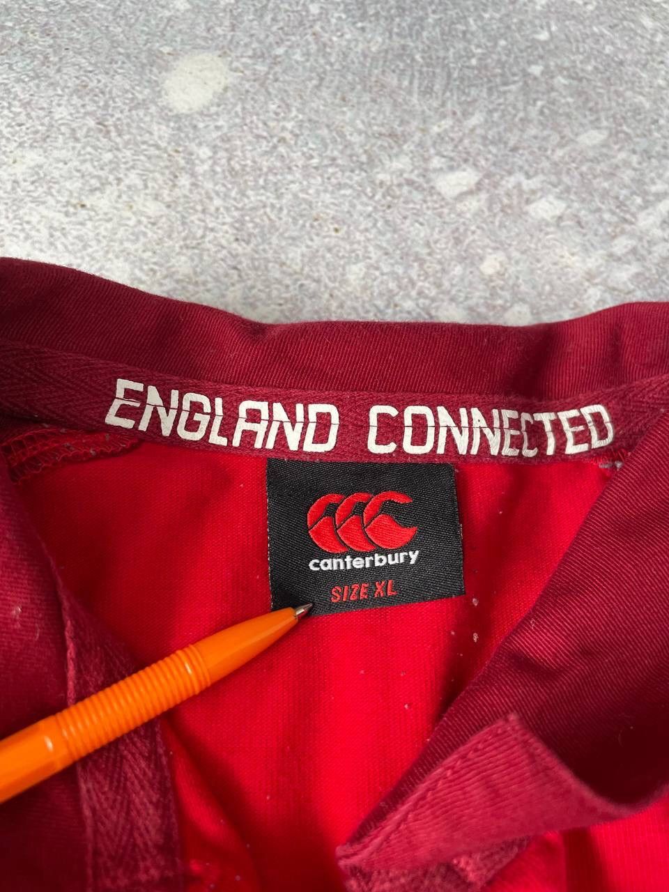Vintage Vintage Canterbury England O2 Rugby Long Sleeve Big Logo Y2K Size US XL / EU 56 / 4 - 10 Thumbnail