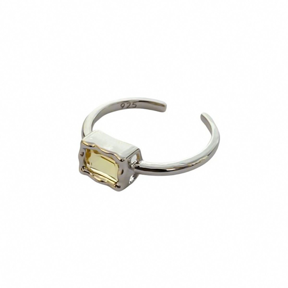 Jewelry Dark Jewelry Rings Open Size Chrome Ring (Size 7-13) Size ONE SIZE - 5 Thumbnail