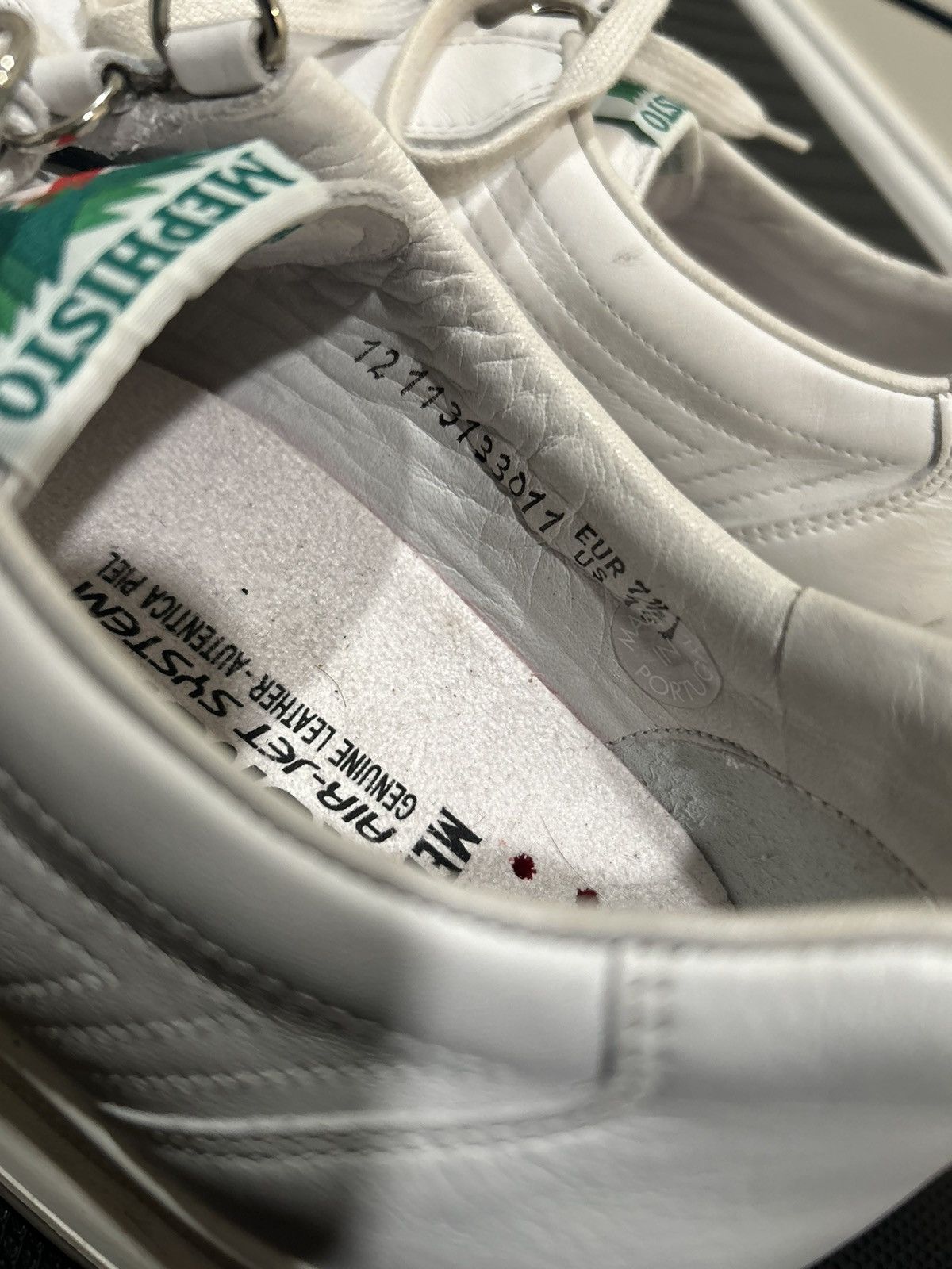 Mephisto Mephisto white low top sneakers size 10 rare designer Size US 10 / EU 43 - 5 Thumbnail