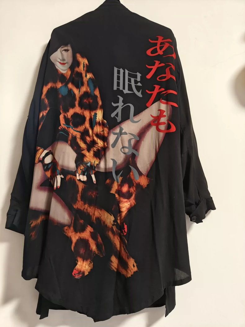 Yohji Yamamoto yohji yamamoto19ss Leopard Print Women's Windbreaker coat 2 Size US S / EU 44-46 / 1 - 1 Thumbnail