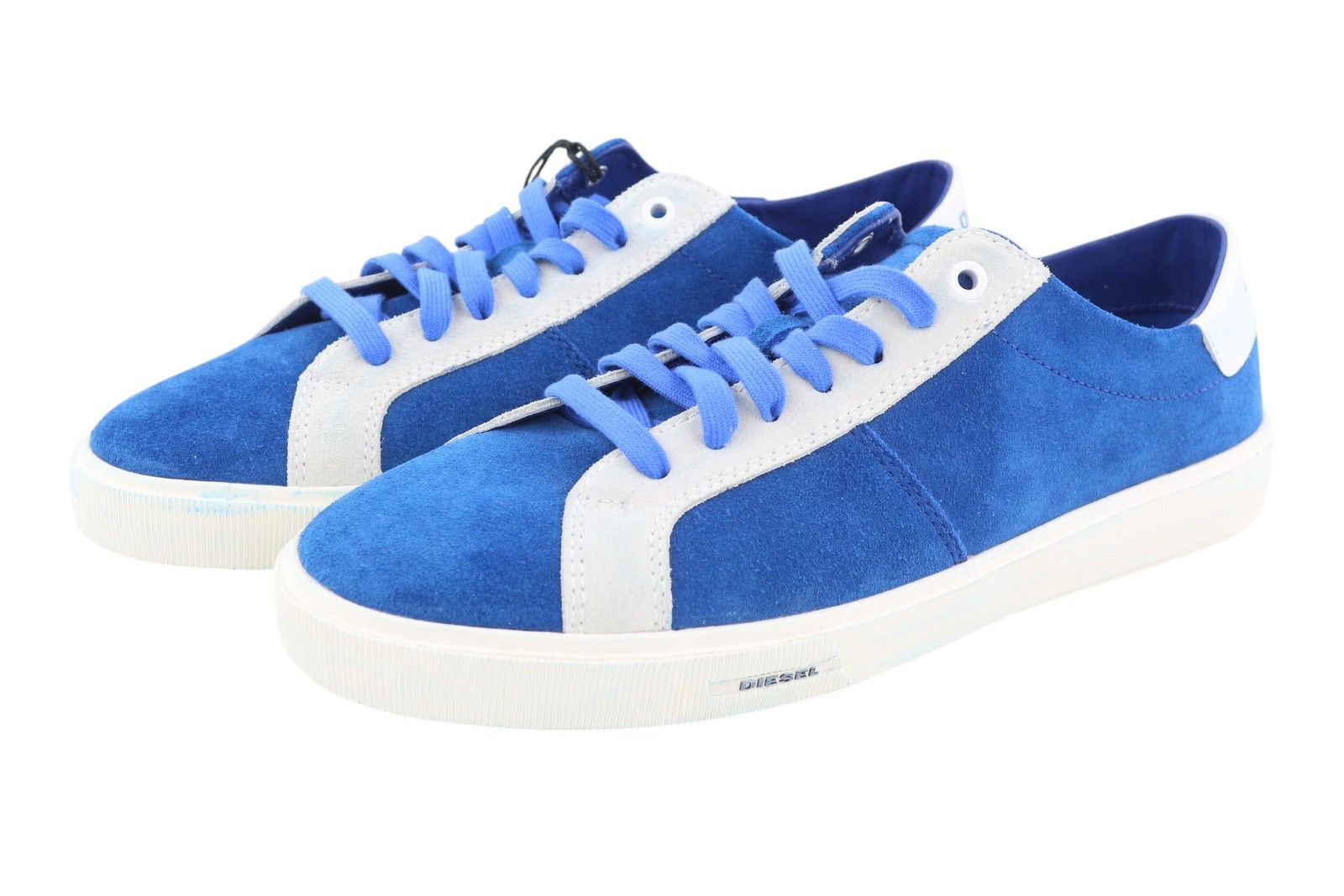 Diesel S-MYDORI LC EU44.5 Blue Suede Leather 41540 Size US 11.5 / EU 44-45 - 2 Thumbnail