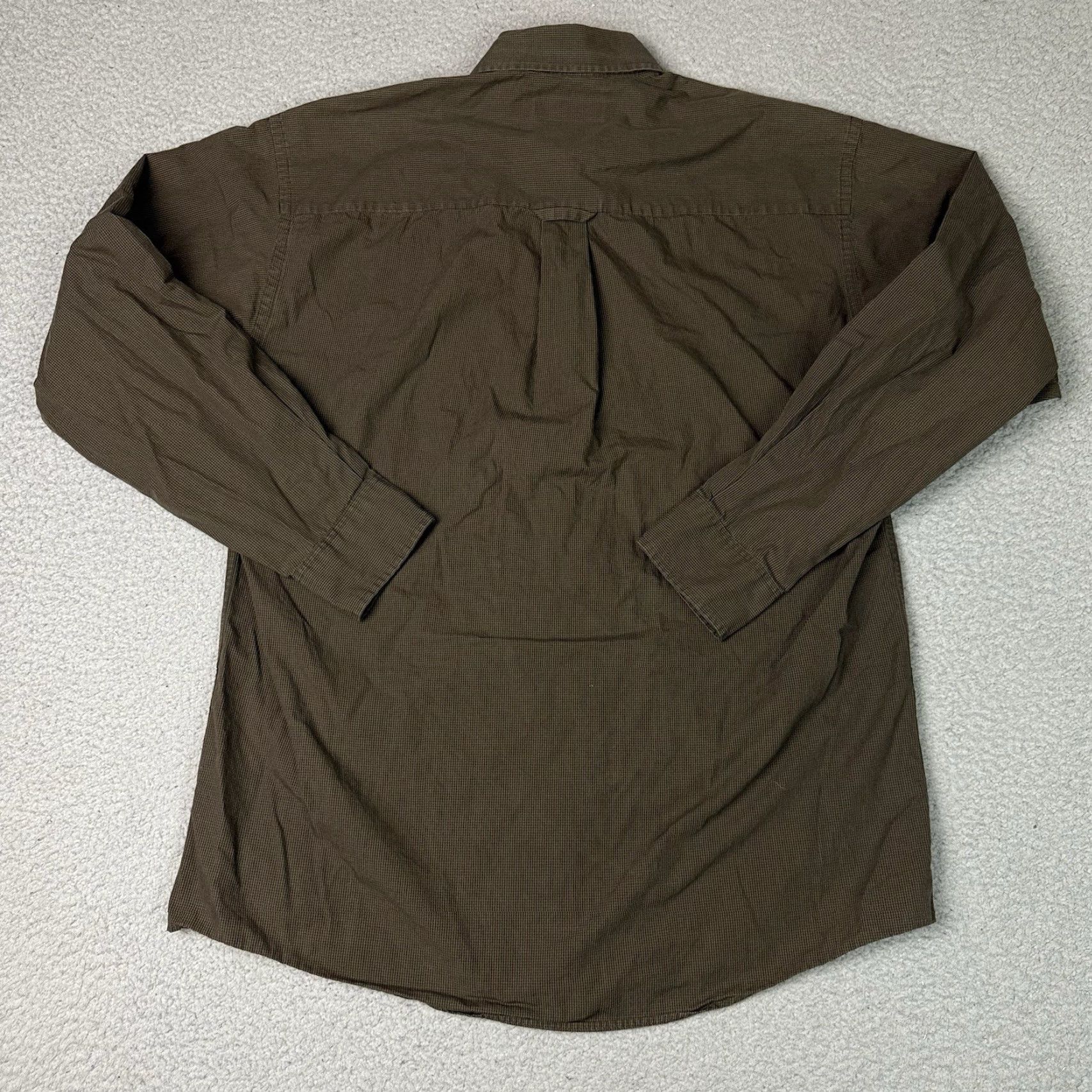 Honda VINTAGE Honda Shirt Mens L Brown Cart Racing Tech Mechanic Embroidered Rare Button-Up Long Sleeve Cotton Knit Collared Size US L / EU 52-54 / 3 - 5 Thumbnail