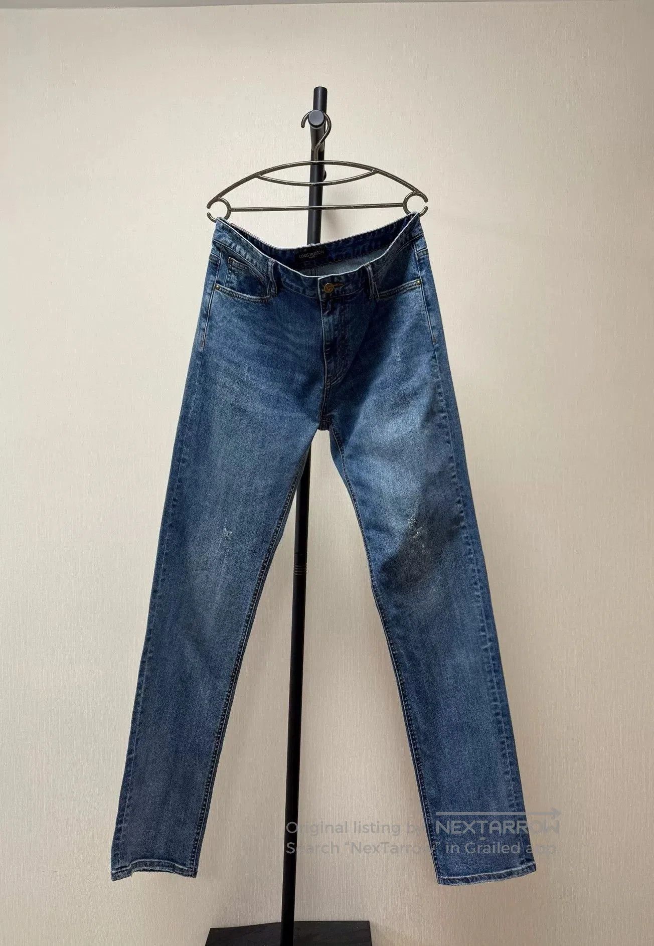 Louis Vuitton Louis Vuitton Blue Jeans. Size 35" - 1 Thumbnail