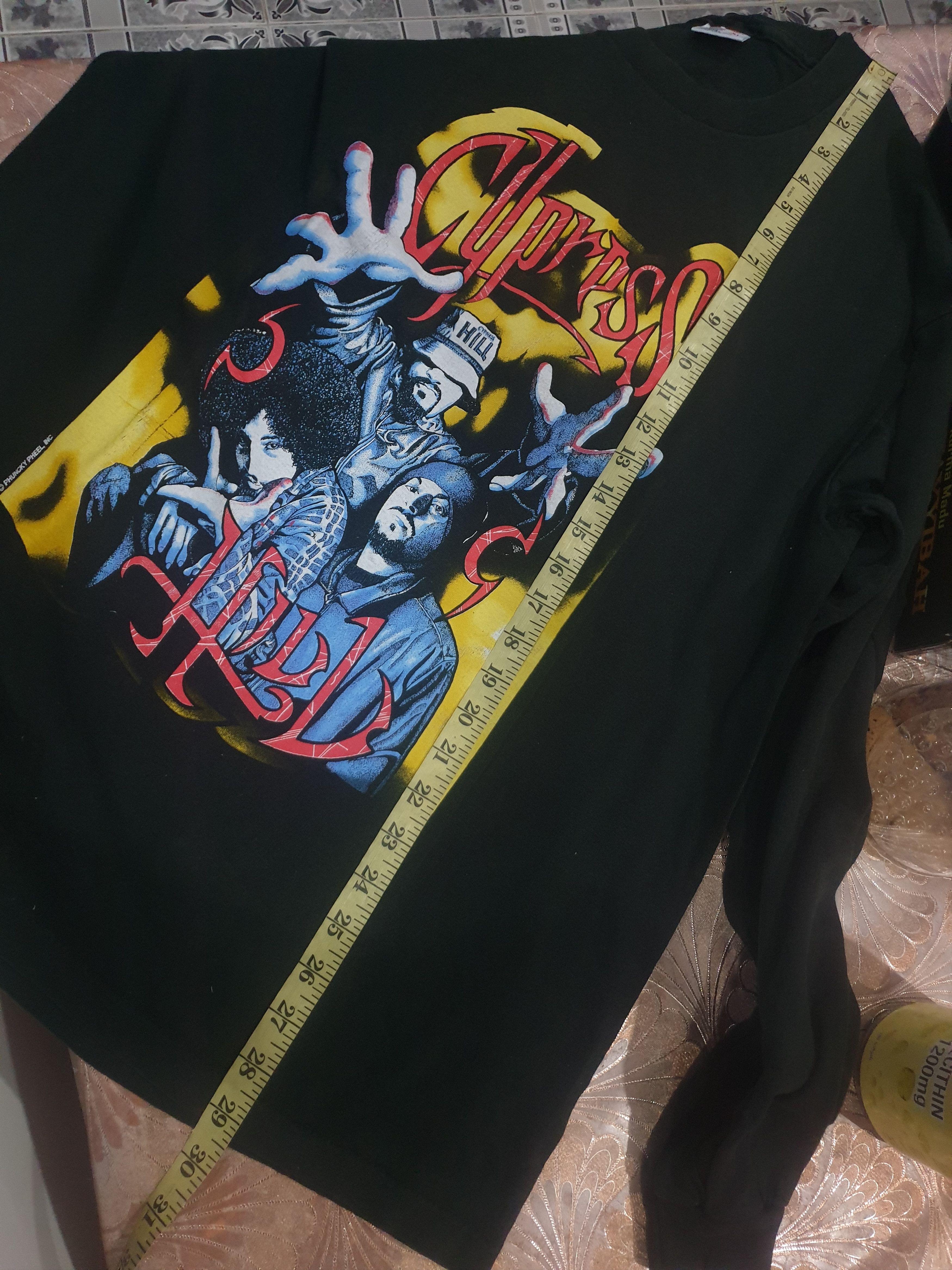 Vintage 90s Cypress Hill Experience Longsleeve Tee Rap Hip Hop Dub Size US XL / EU 56 / 4 - 11 Thumbnail