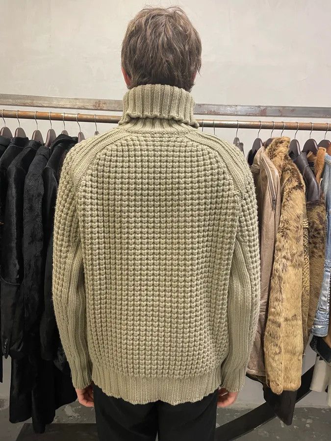 Saint Laurent Paris 2000s Yves Saint Laurent Grey Wool Turtleneck Size US M / EU 48-50 / 2 - 3 Thumbnail