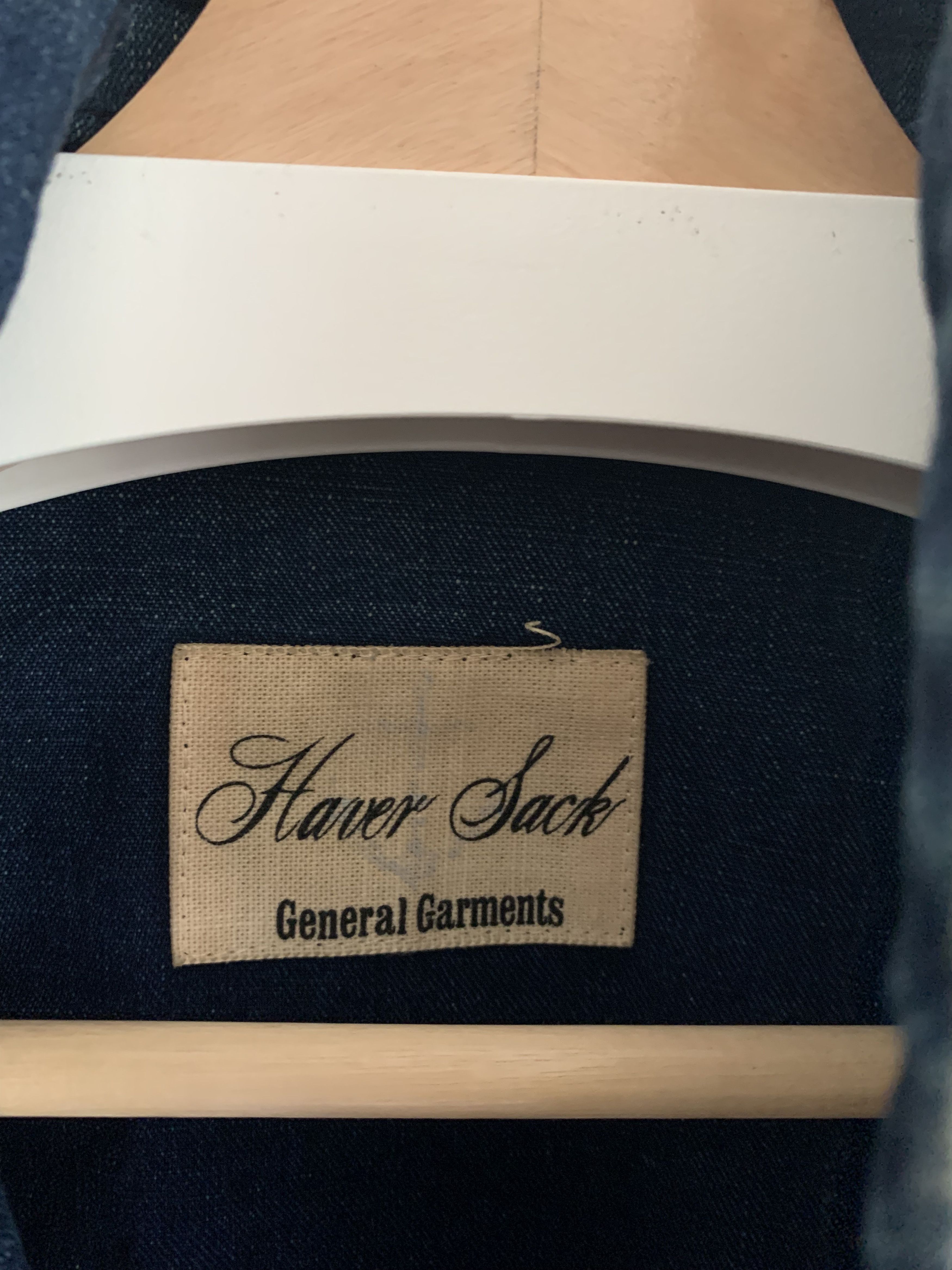 Haversack Japanese Indigo Denim blazer Size 38S - 2 Thumbnail