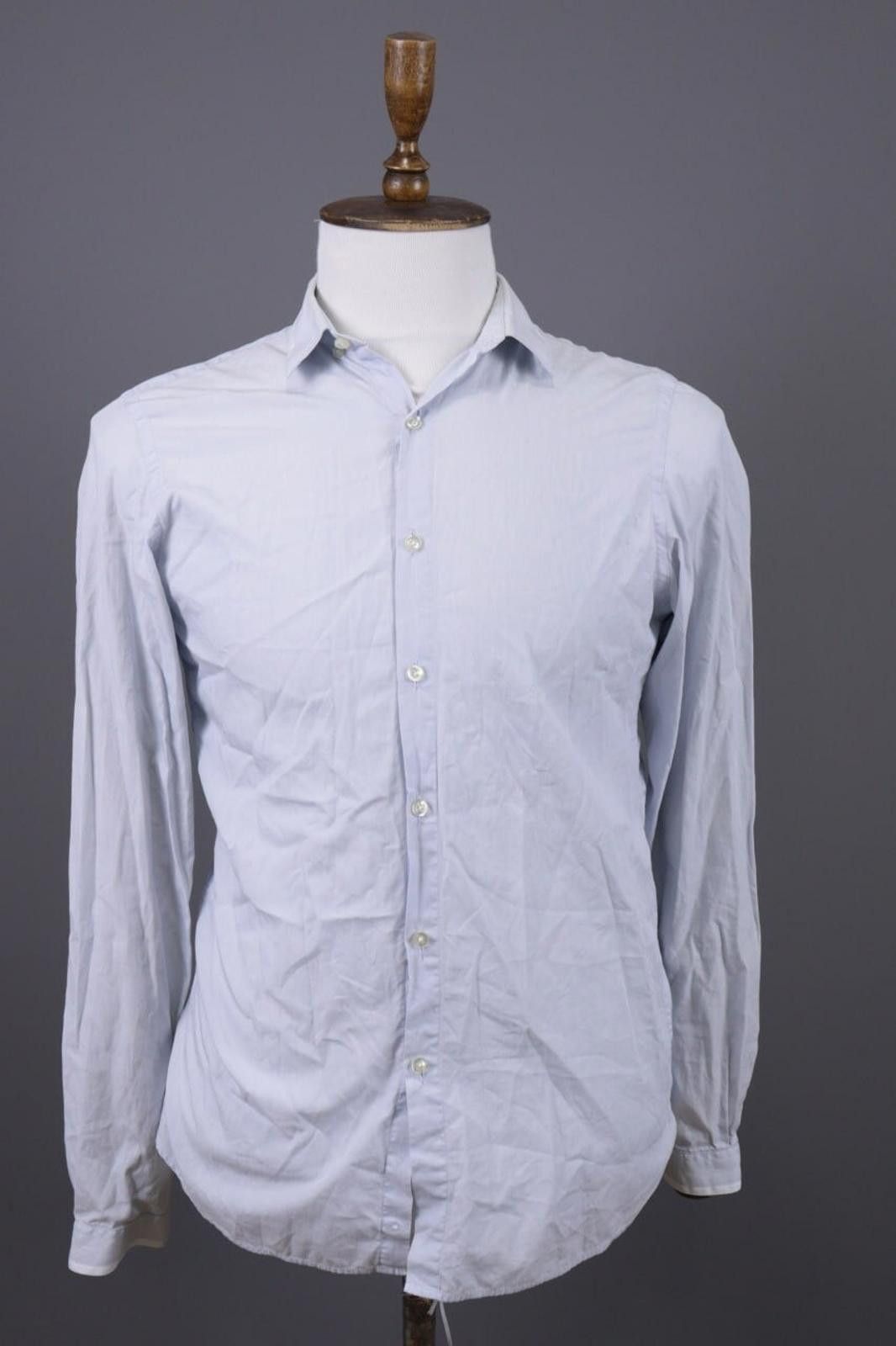 The Kooples The Kooples Adjusted Blue Summer Button Down Shirt Size S Size US S / EU 44-46 / 1 - 1 Thumbnail