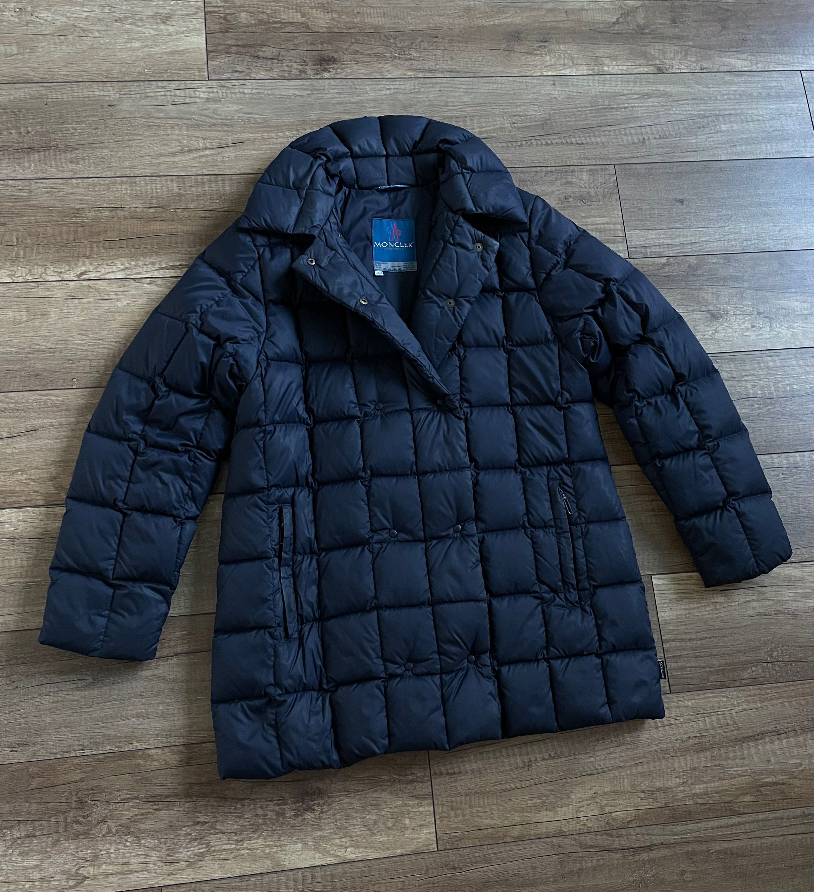Moncler Moncler Oversized Womens Quilted Down Trench Coat Jacket Size L / US 10 / IT 46 - 1 Thumbnail