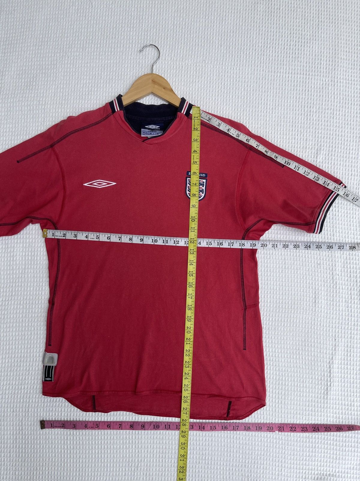 Umbro Last Drop🔥Rare🔥Vintage Y2K ENGLAND Cotton T Shirt Size US L / EU 52-54 / 3 - 12 Thumbnail