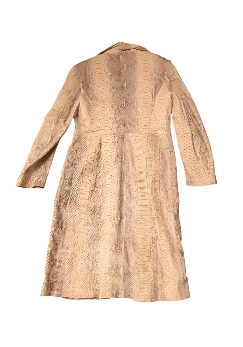 Brioni REAL PYTHONSKIN LEATHER COAT PINK POWDER Size M / US 6-8 / IT 42-44 - 2 Thumbnail