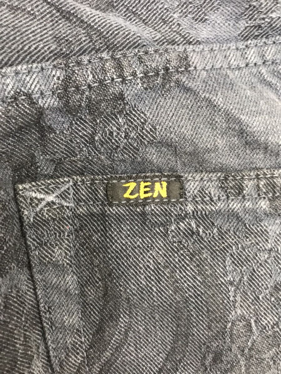 Japanese Brand Archival ZEN KYOTO Sakura Mural Jeans Size US 31 - 17 Thumbnail