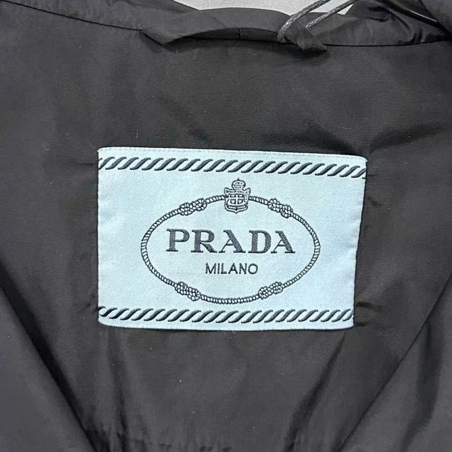 Prada PRADA Triangle Logo Nylon Waist Zip-Up Jacket 40 Size S / US 4 / IT 40 - 5 Thumbnail