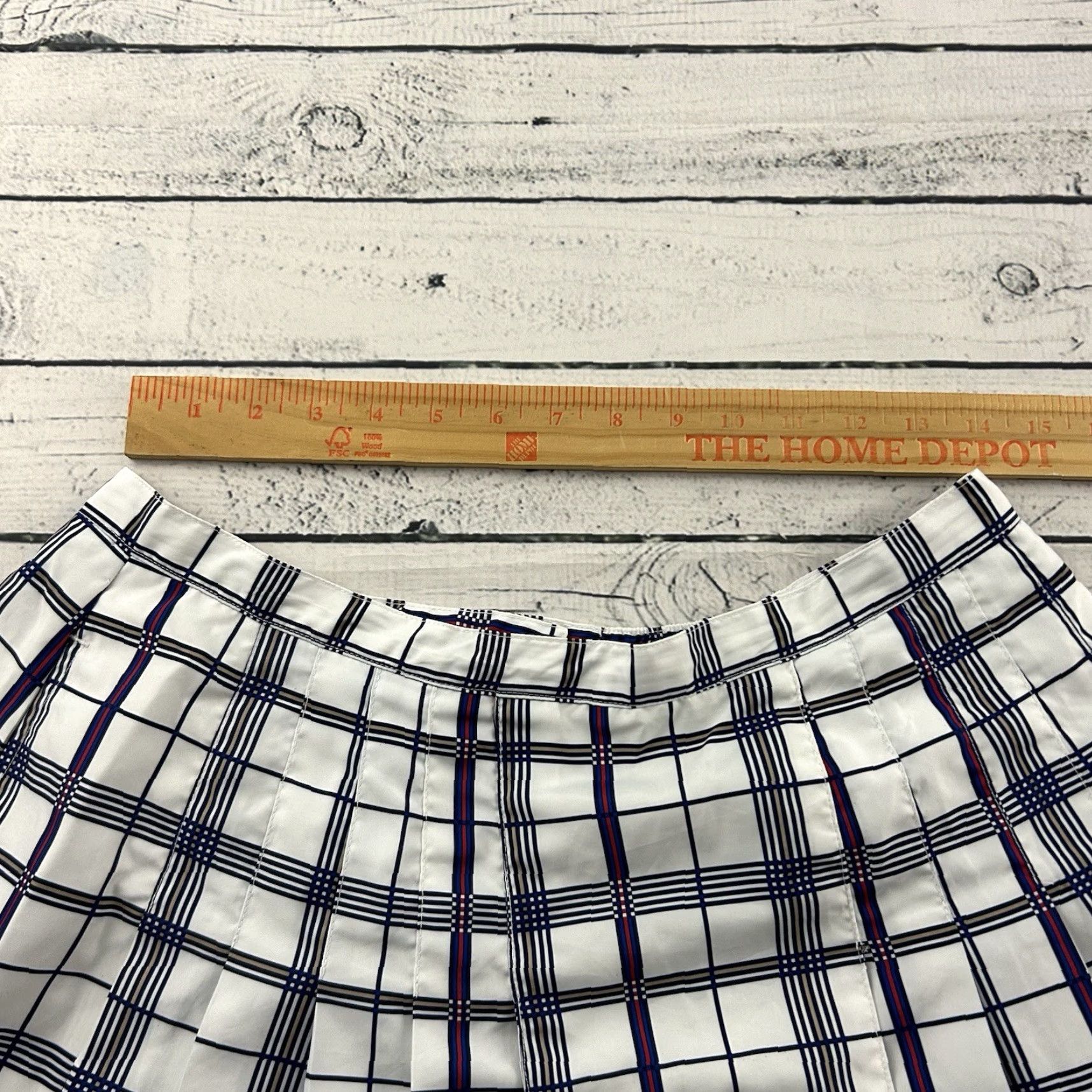 Nike VINTAGE Nike Court Pleated Tennis Skirt Women's XL White Size 40" / US 18 - 3 Thumbnail