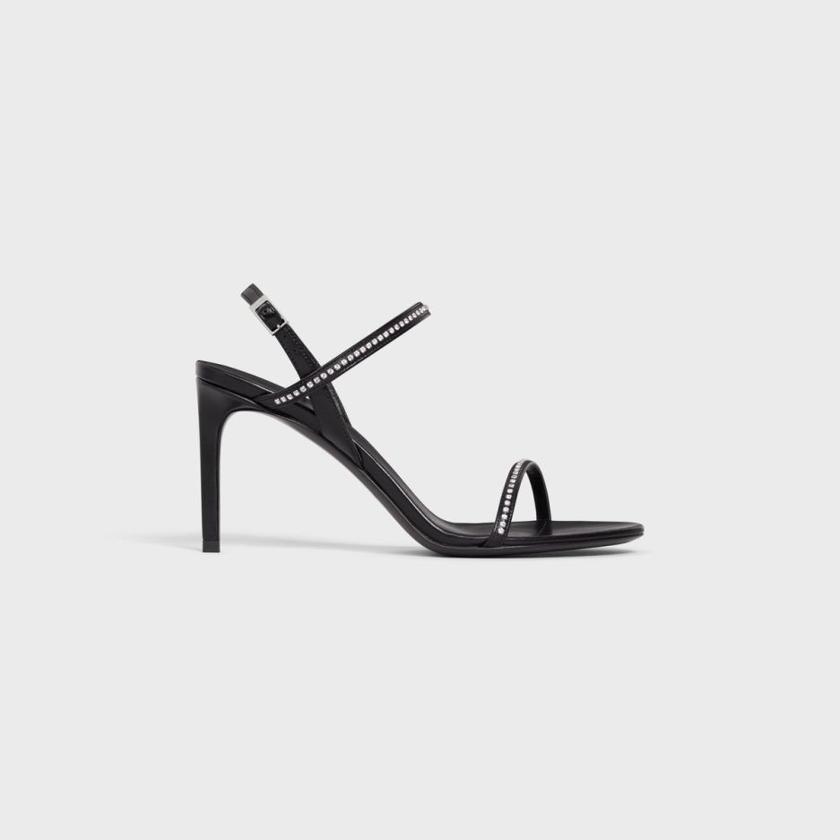 Celine o1w1db10125 355523959C Soir-Strap Sandals in Black Size US 6 / IT 36 - 1 Thumbnail