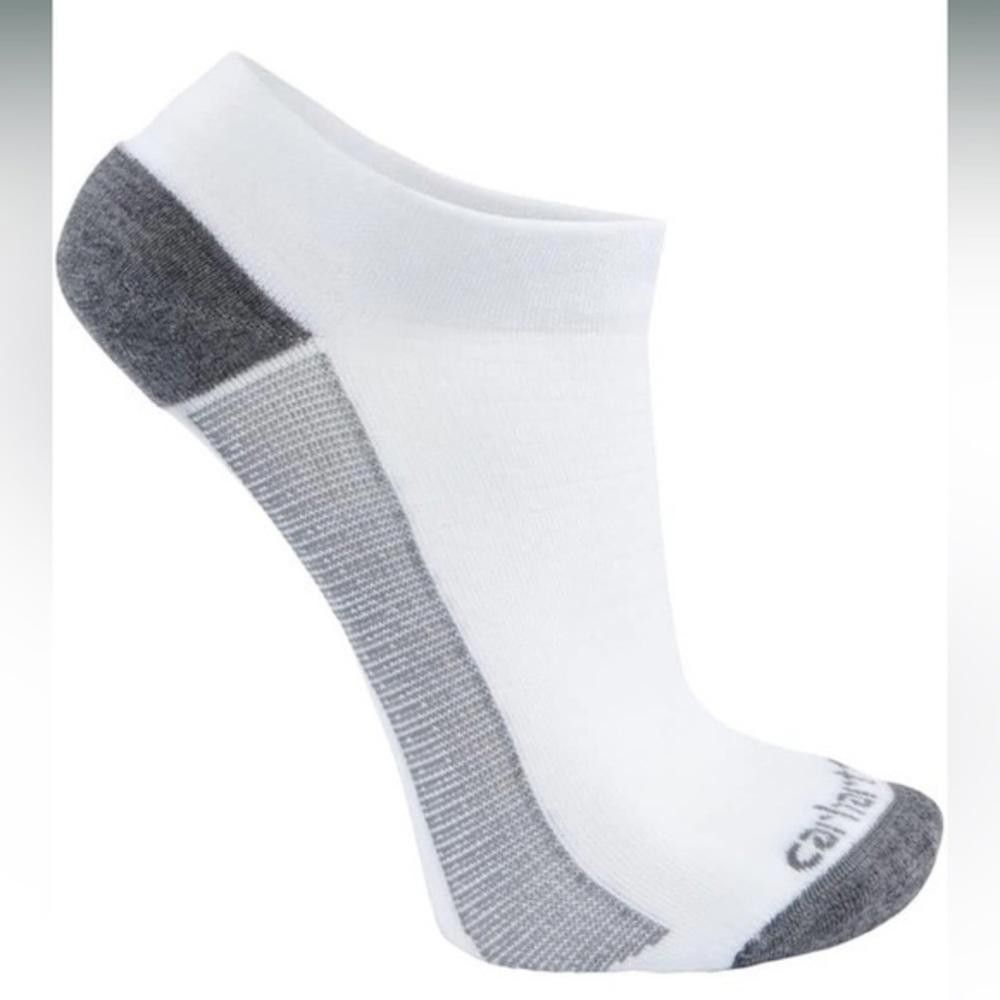 Carhartt NWT Carhartt Women’s Size M 7-9.5 White Low Cut Lightweight Size ONE SIZE - 1 Preview