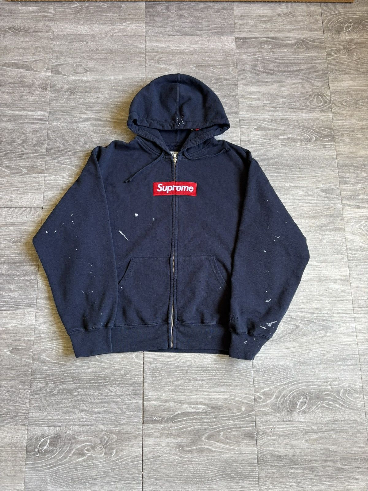 Maison Margiela Maison Margiela Embroided Numbers Logo Hoodie