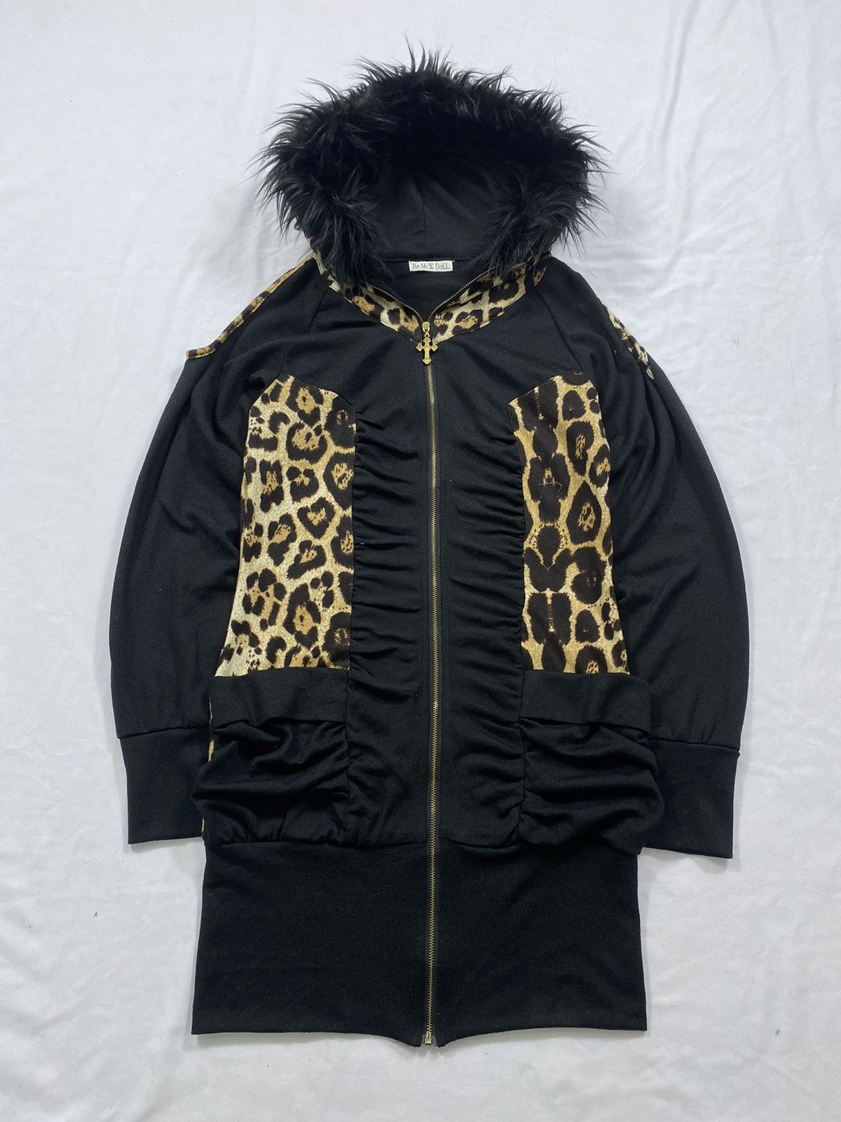 トップス BURBERRY BLACK LABEL Fur Zip Hoodie L BURBERRY BLACK LABEL FUR ZIP HOODIE – fabricsforsale