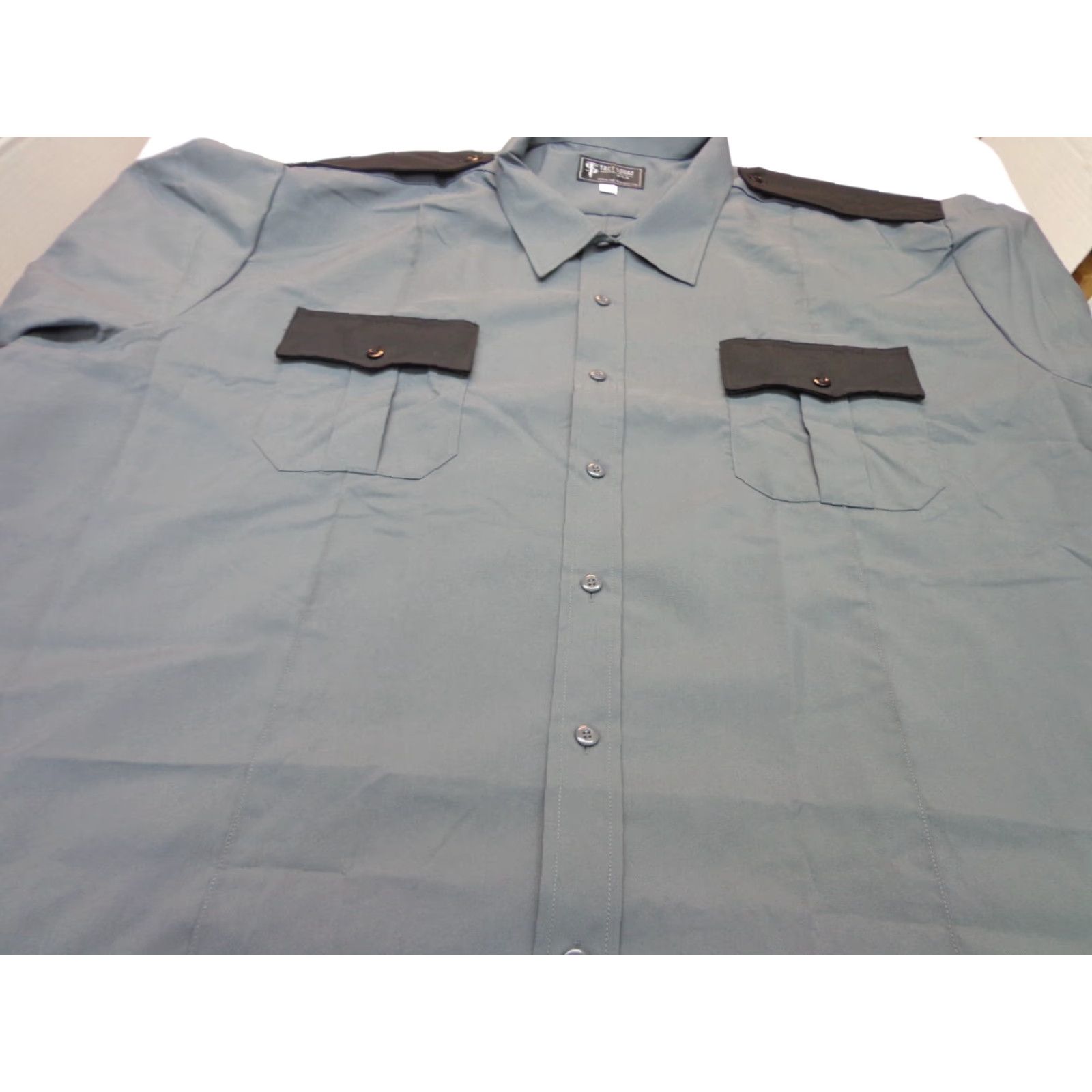 Vintage Tact Squad Shirt 5XL Gray Short Sleeve Uniform Men Size US XXL / EU 58 / 5 - 4 Thumbnail
