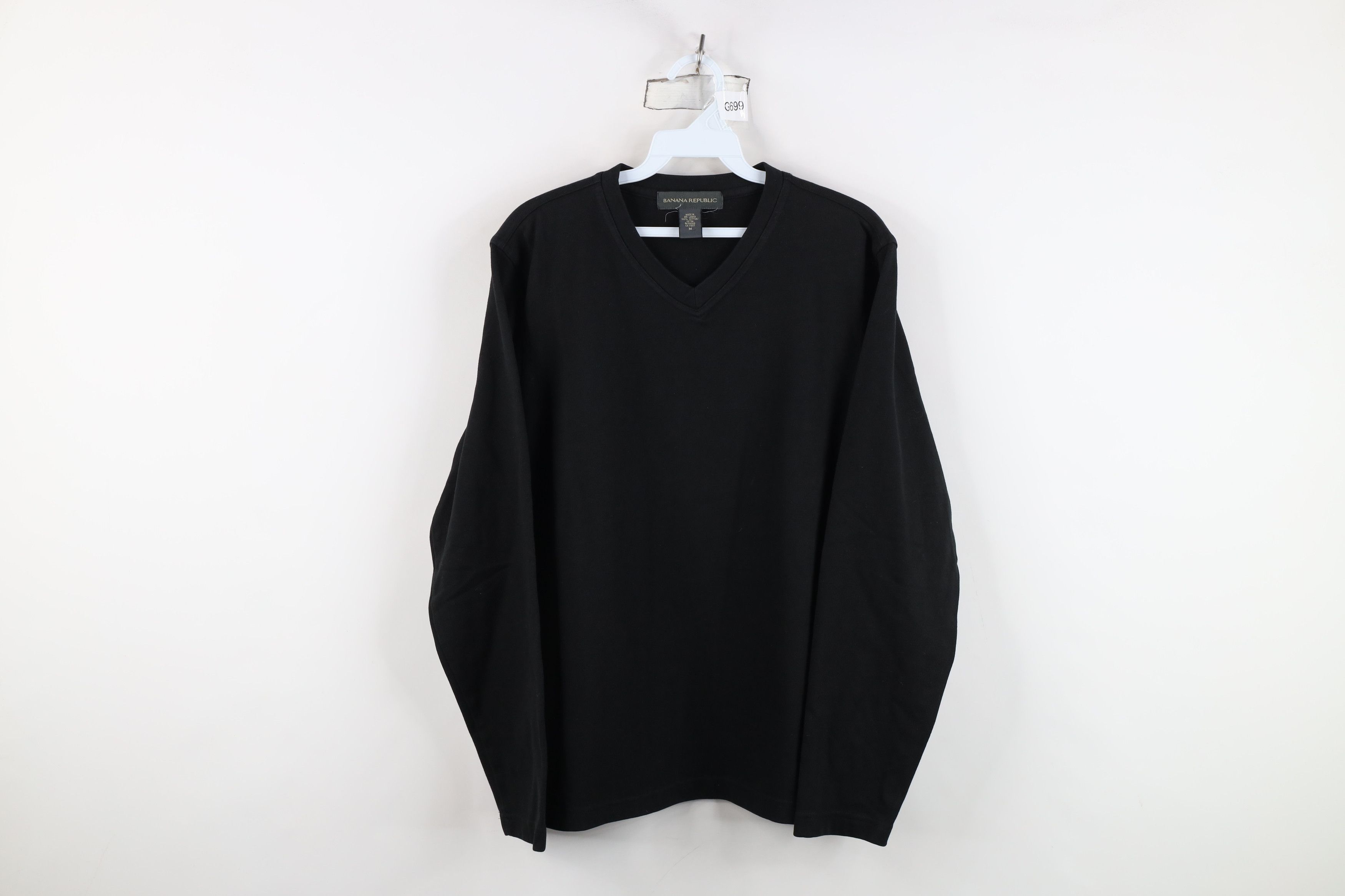 Banana Republic Vintage Y2K Banana Republic Cotton Ribbed Knit T-Shirt Size US M / EU 48-50 / 2 - 1 Thumbnail