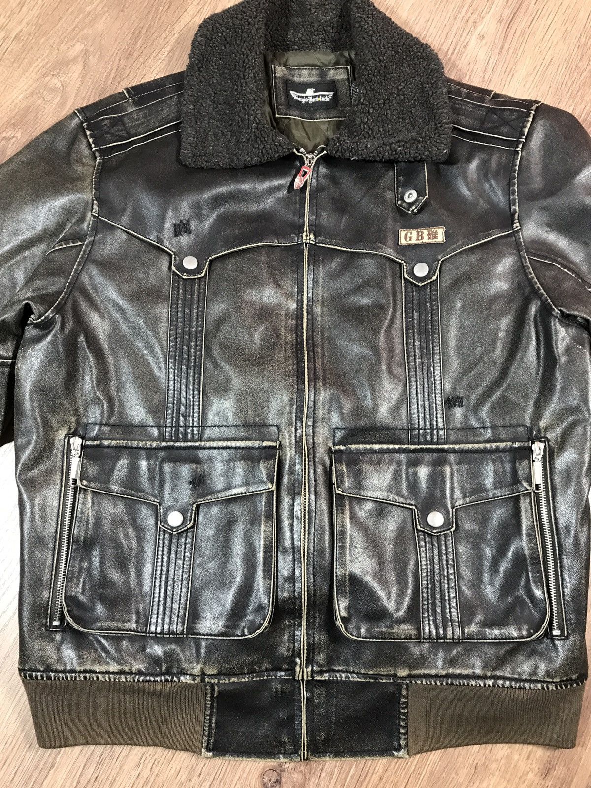 Japanese Brand × Vintage Vintage Bomber Pilot Jacket Bicker Size US L / EU 52-54 / 3 - 4 Thumbnail