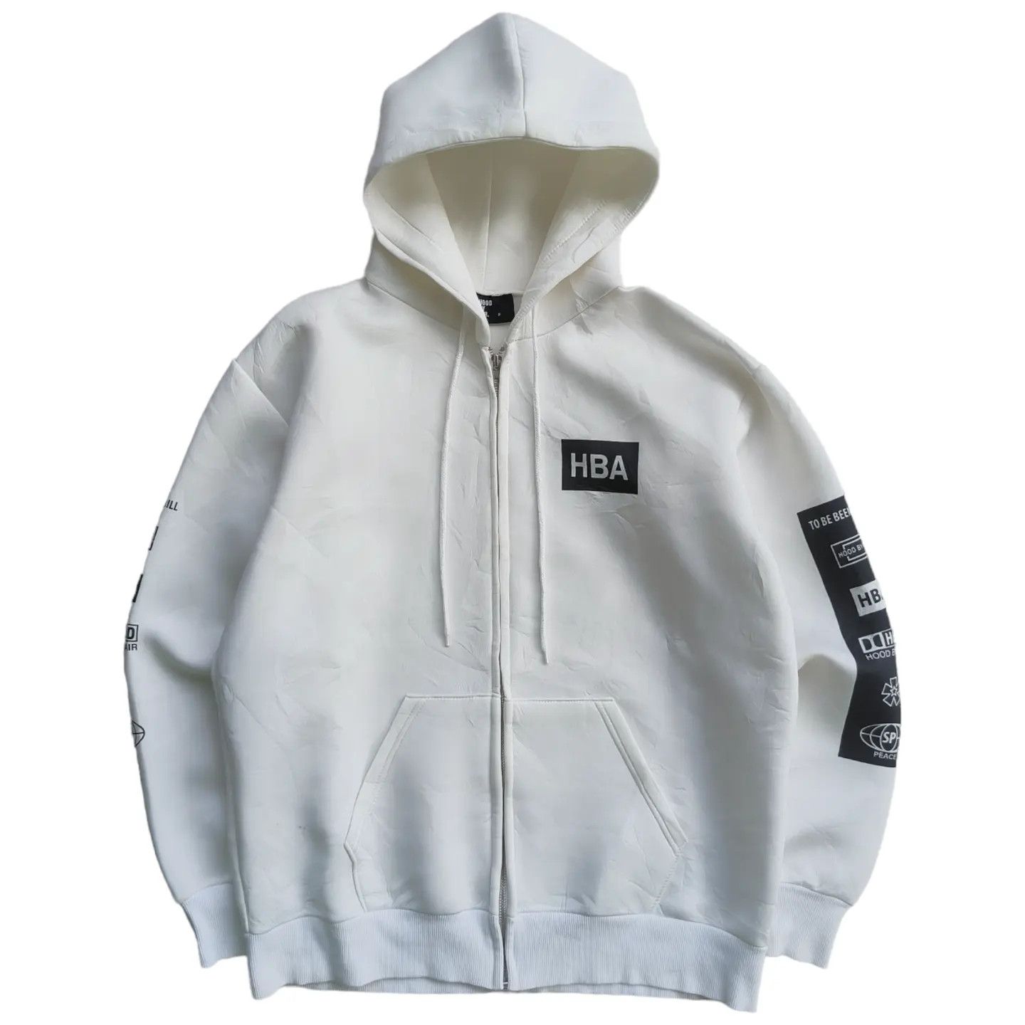 Hood By Air HBA RADIOACTIVE ZIP HOODIE | Grailed