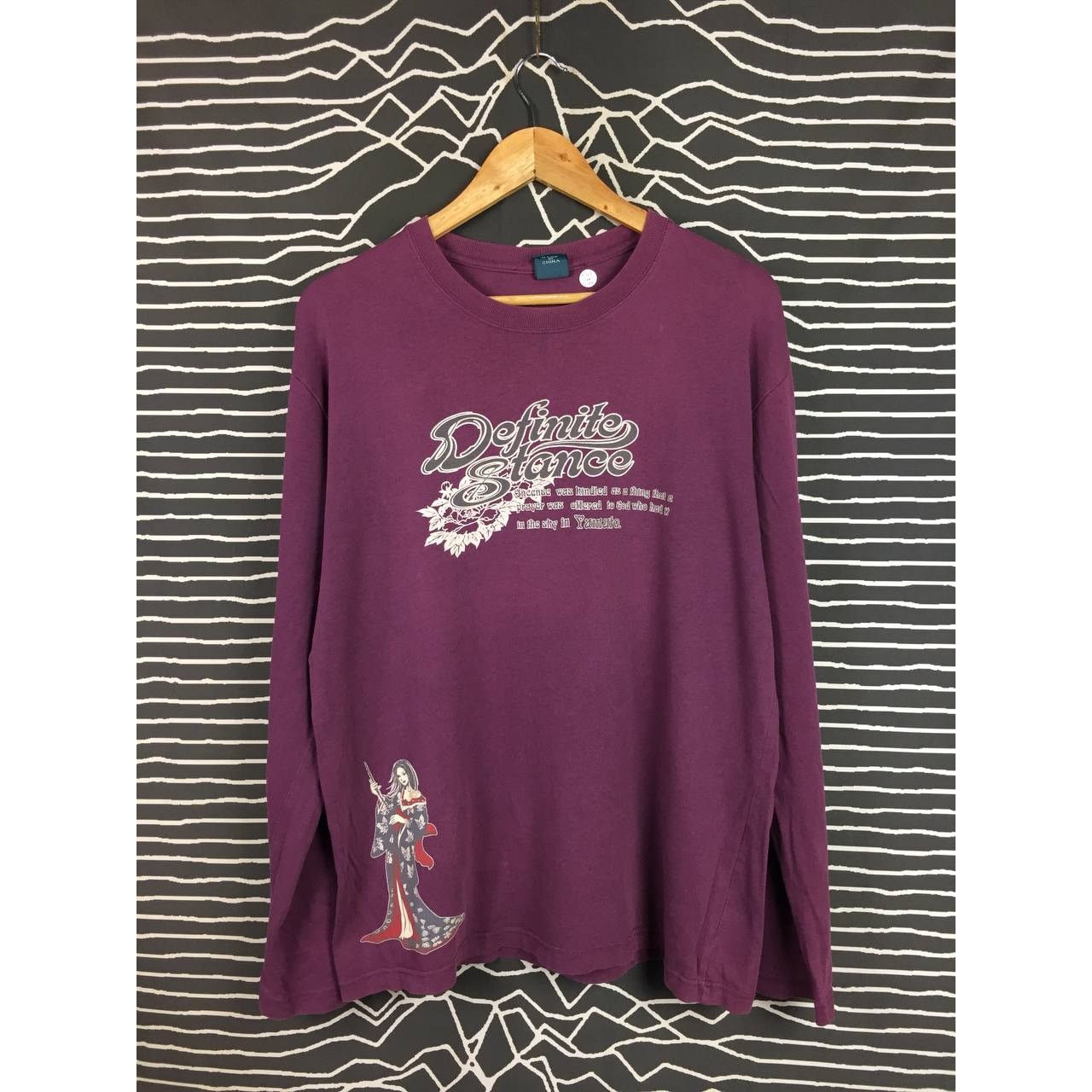 Bullet Noise Vtg Bullet Noise Definite Stance Long Sleeve Tee Size US L / EU 52-54 / 3 - 8 Thumbnail