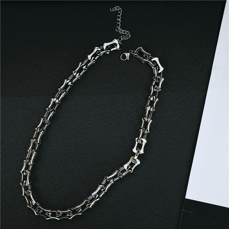 Jewelry × Vintage Fashion New Stainless Steel Chain Necklace Size ONE SIZE - 2 Thumbnail