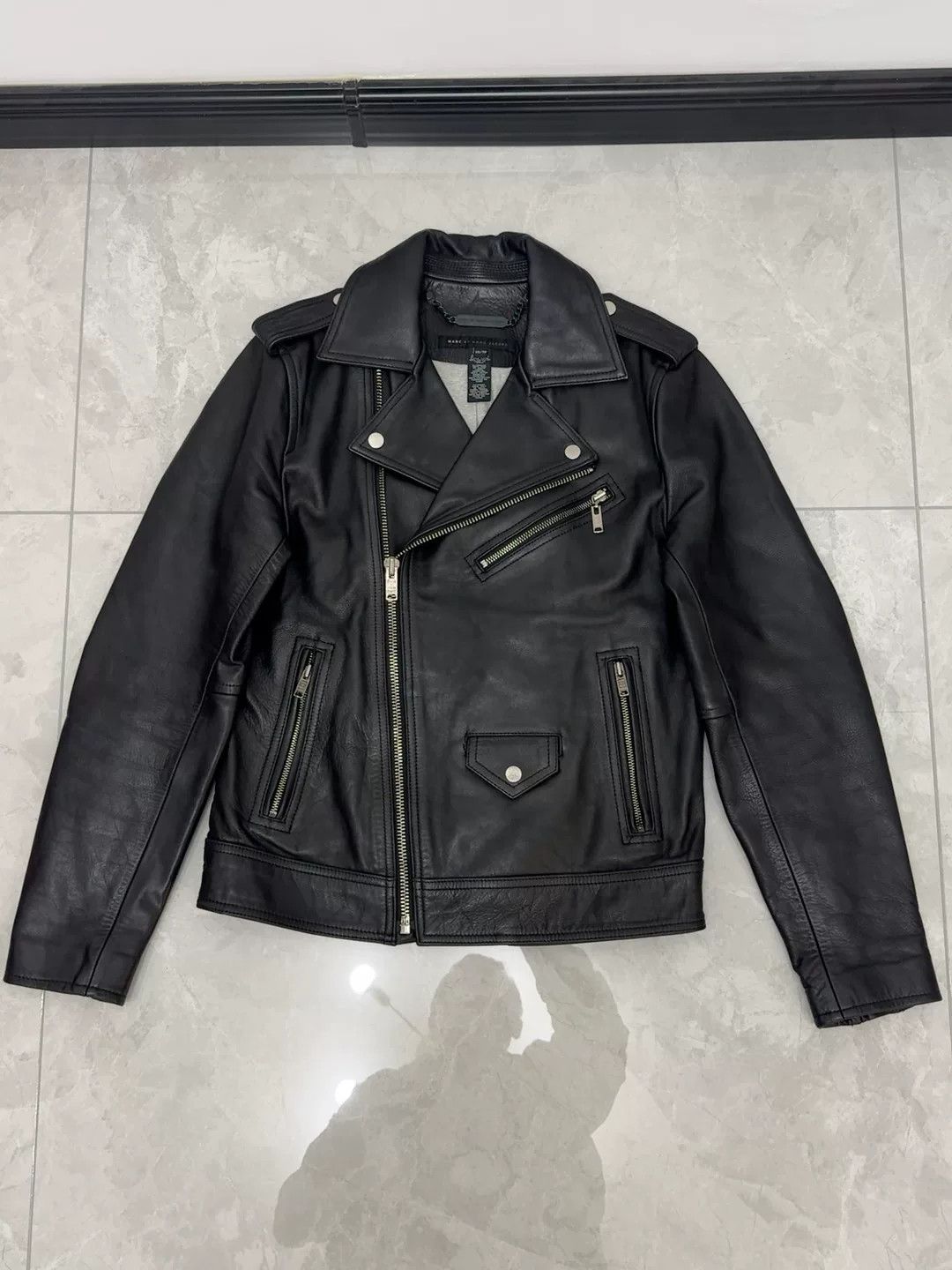 Marc by Marc Jacobs marc by marc jacobs men's biker leather jacket Size US XS / EU 42 / 0 - 1 Thumbnail