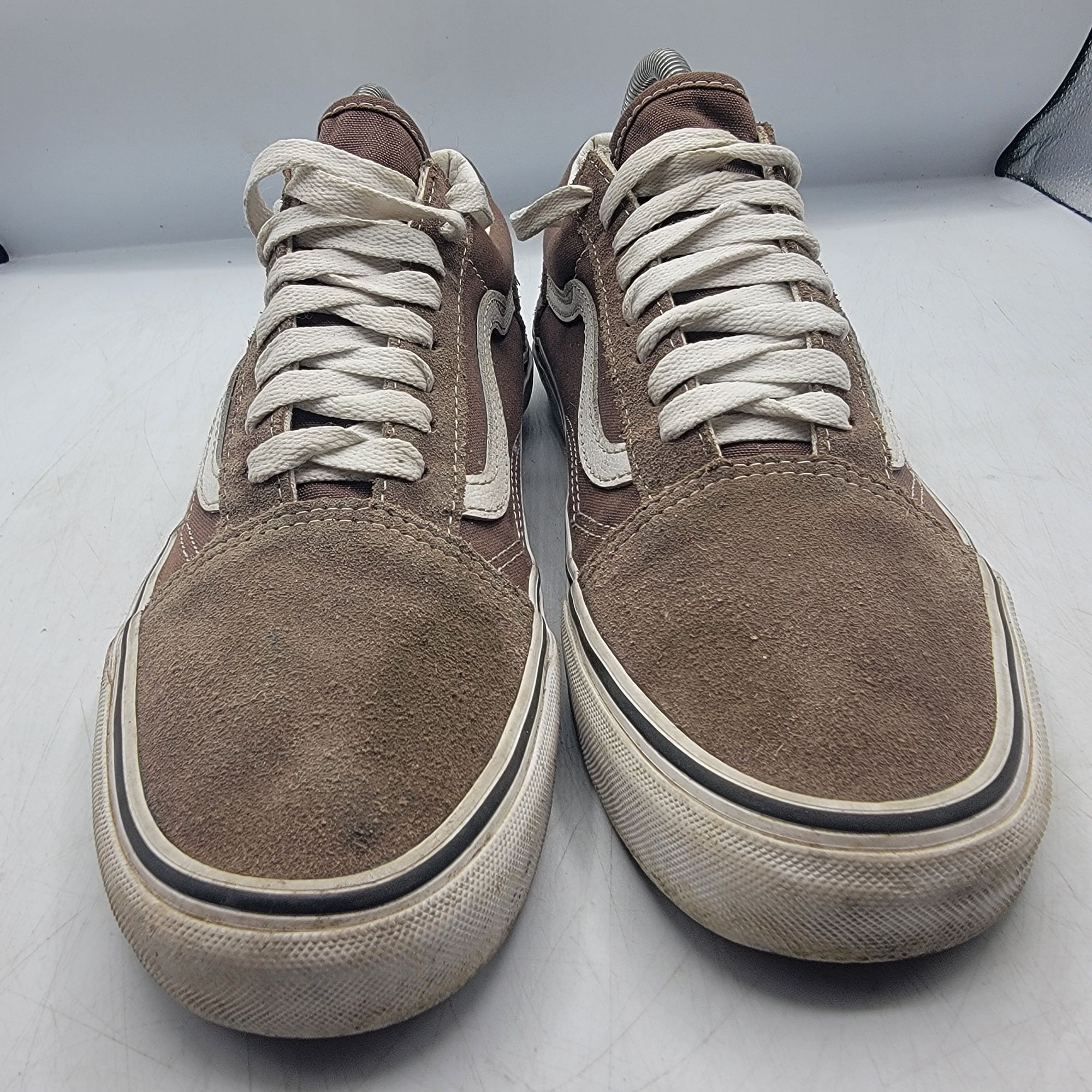Vans Vans Old Skool Womens 9 Brown Sneaker Shoes Low Top Lace Up Size US 9 / IT 39 - 2 Thumbnail
