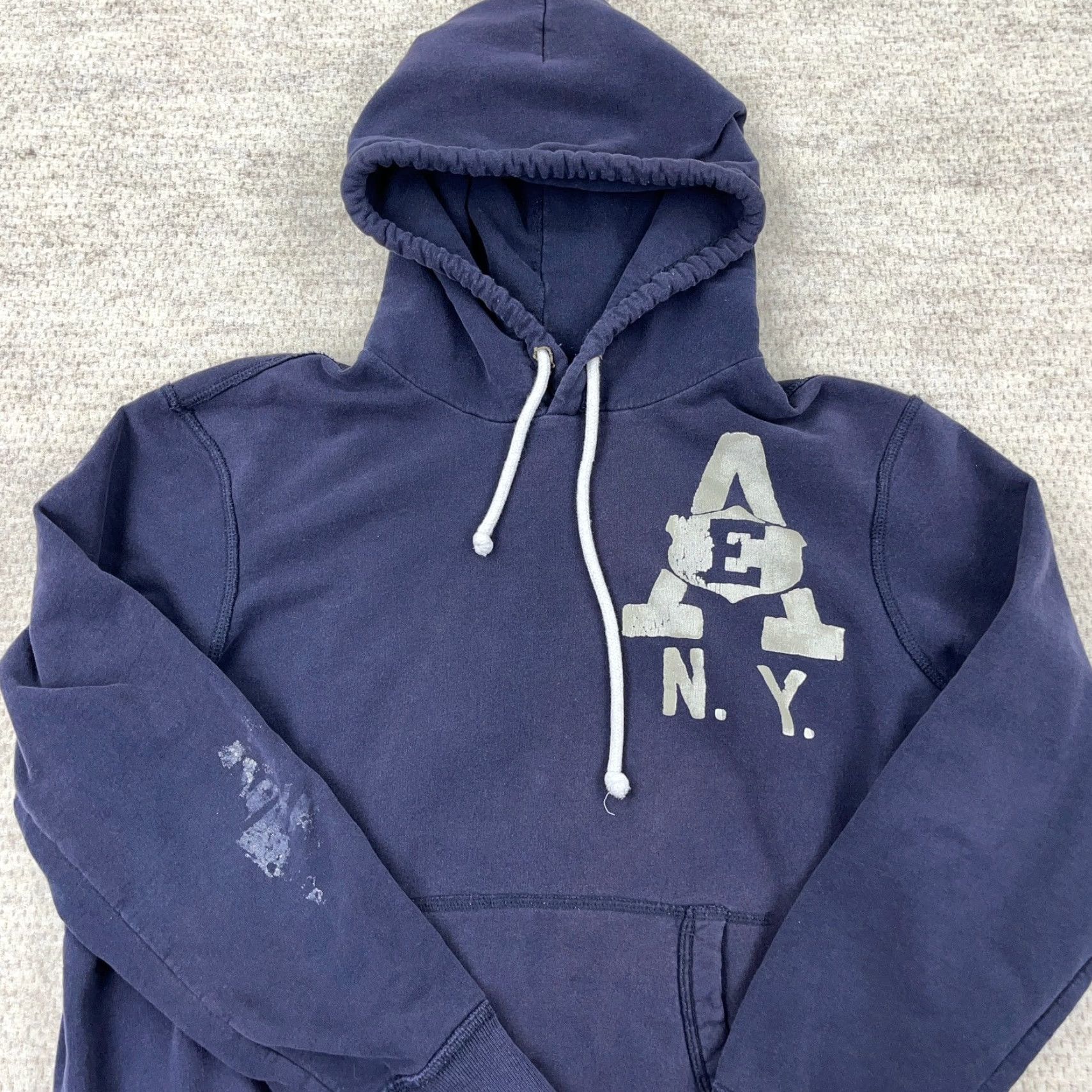 American Eagle Outfitters VINTAGE American Eagle Outfitters Hoodie Men L Blue Sweatshirt Faded Wings Grunge Size US L / EU 52-54 / 3 - 4 Thumbnail
