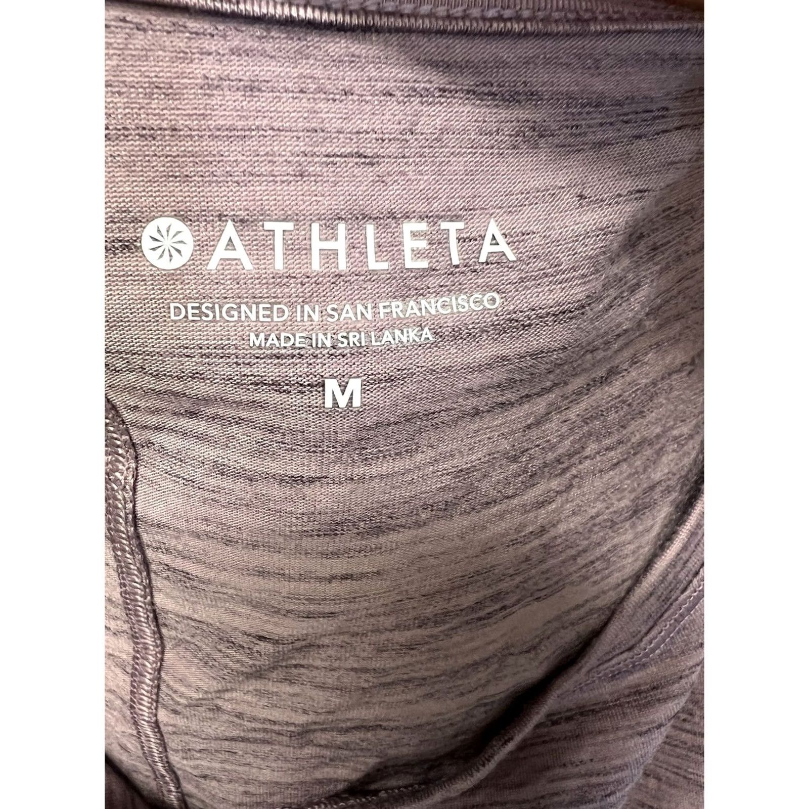 Athleta Athleta Womens Long Sleeve T-Shirt Purple Heather Drape Back Asana Lounge M Womens Size M / US 6-8 / IT 42-44 - 8 Thumbnail