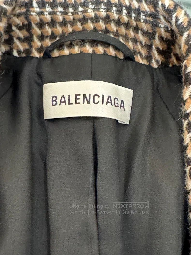 Balenciaga Balenciaga Houndstooth jacket Size XS / US 0-2 / IT 36-38 - 4 Thumbnail
