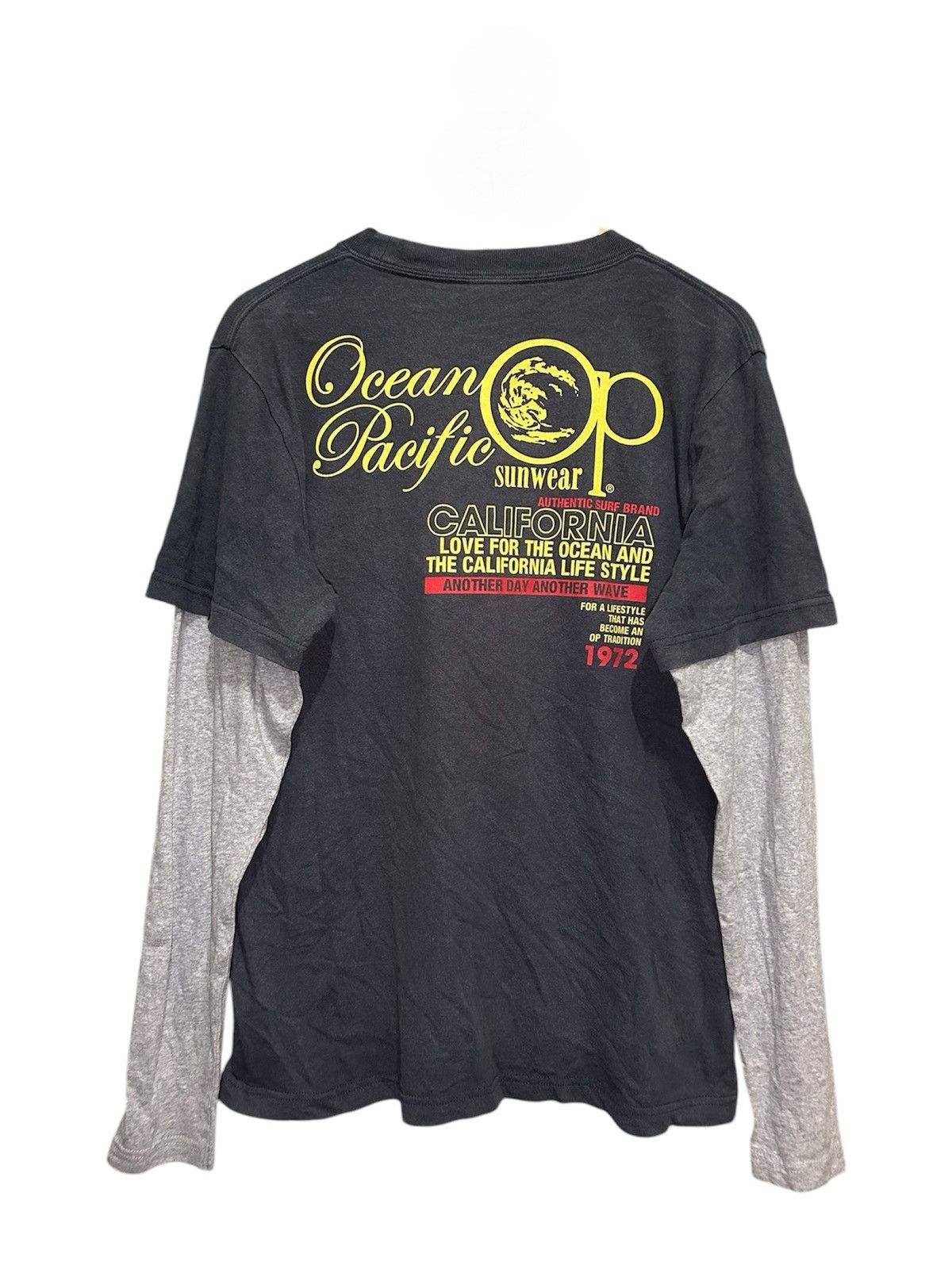 Ocean Pacific × Vintage Vintage Ocean Pacific OP doublesleeve surfstyle Size US L / EU 52-54 / 3 - 2 Thumbnail